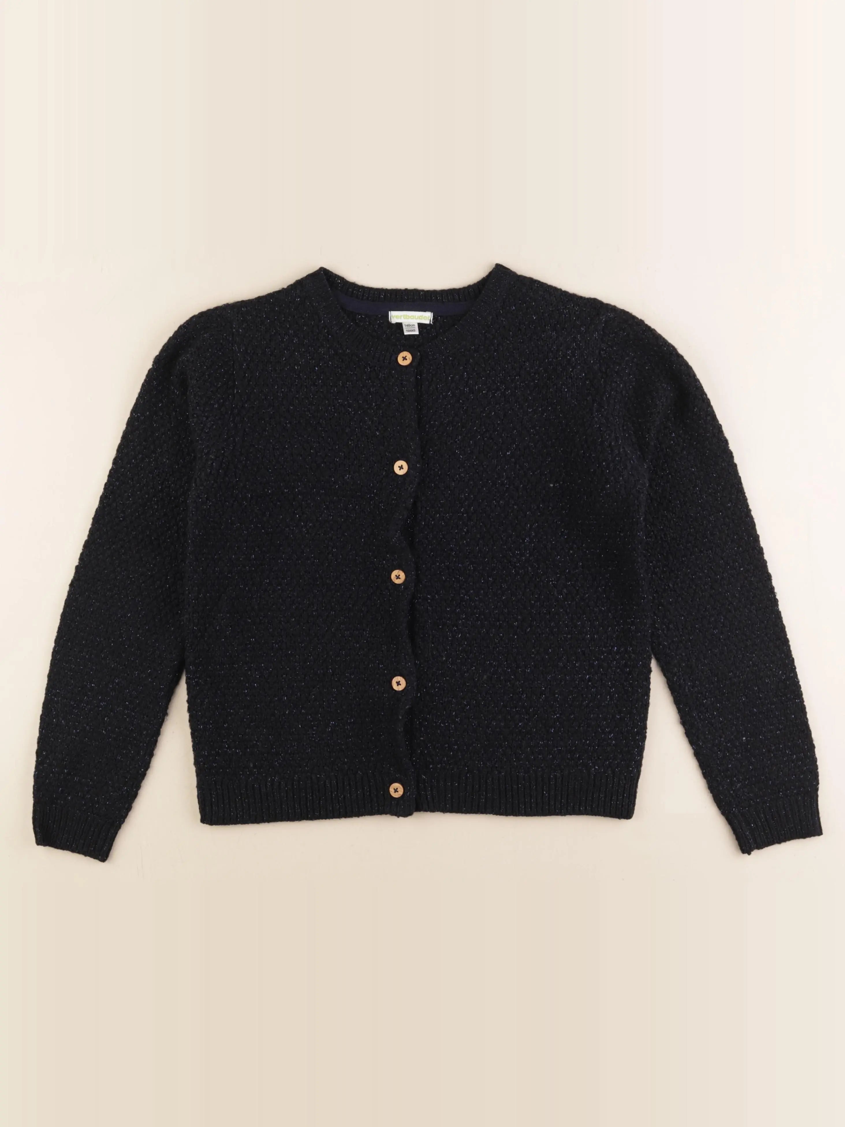 Vertbaudet - gilet bleu - 10 ans