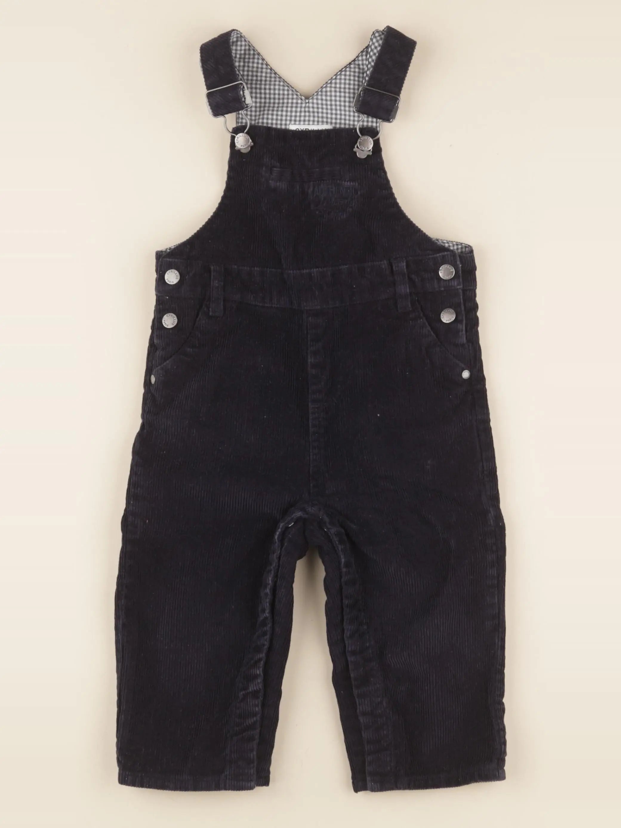 Cyrillus - salopette bleu - 18 mois