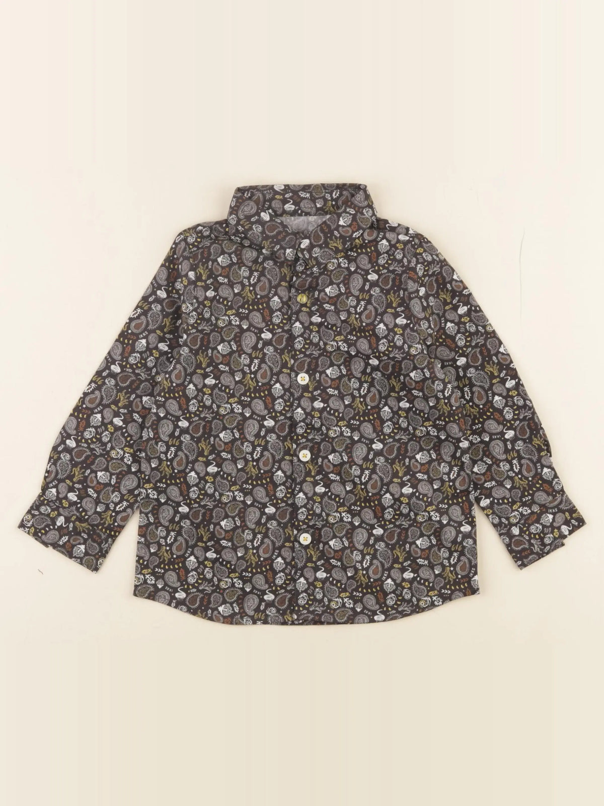 IKKS - chemise gris - 18 mois