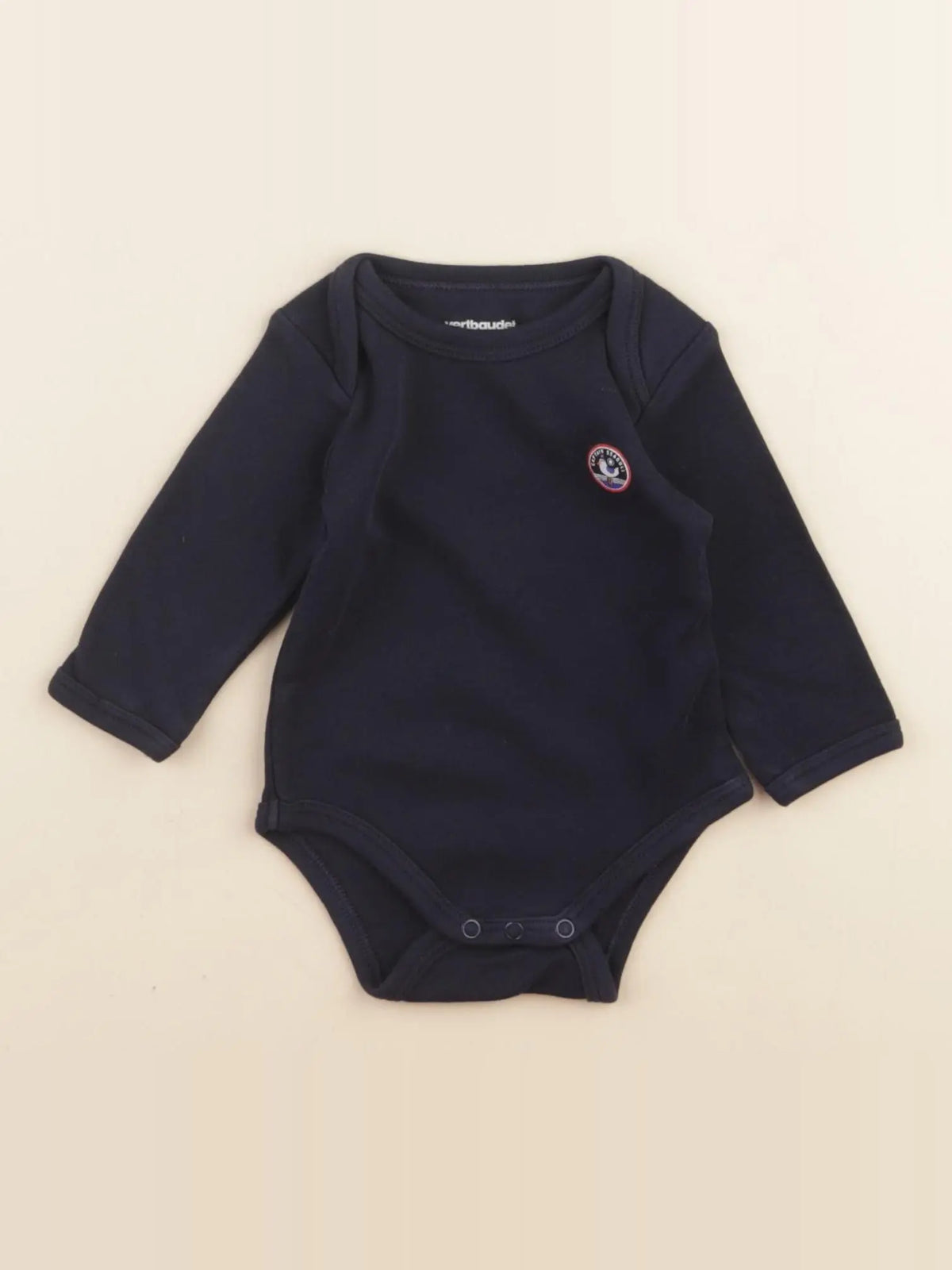 Vertbaudet - body bleu - 3 mois