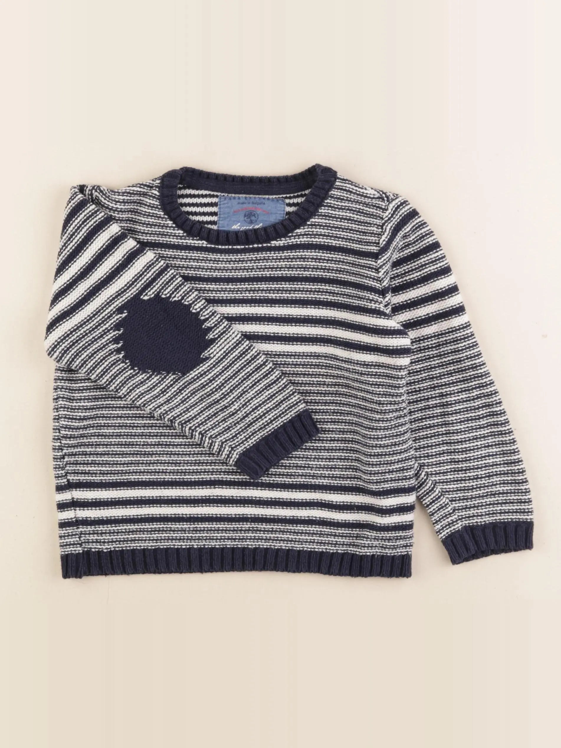 Zara - pull bleu - 4/5 ans