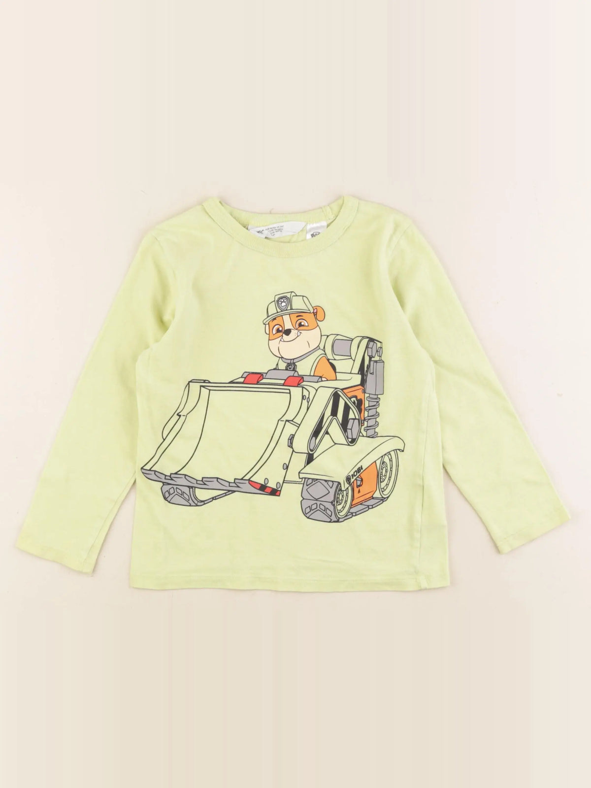 H&M - tee-shirt vert - 3/4 ans