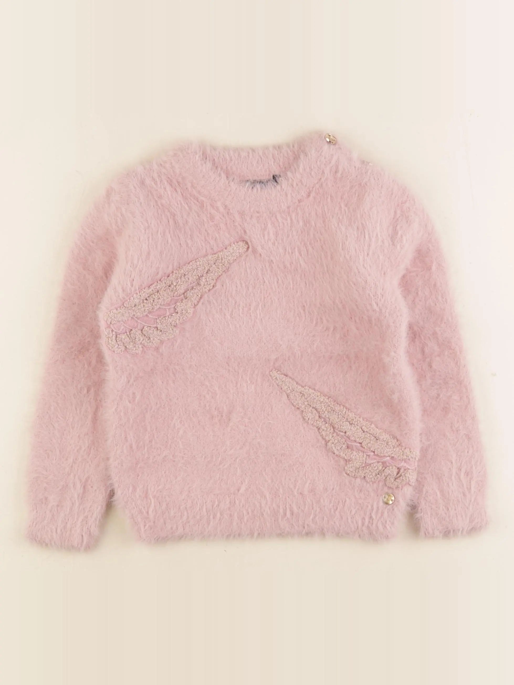 IKKS - pull rose, or - 4 ans