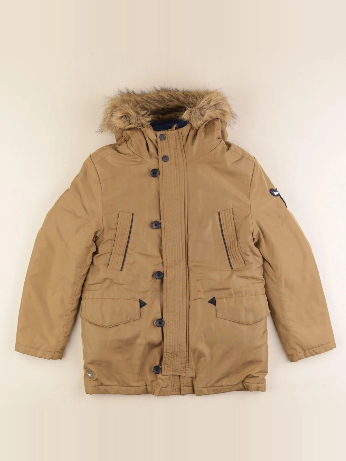 IKKS - parka marron - 10 ans