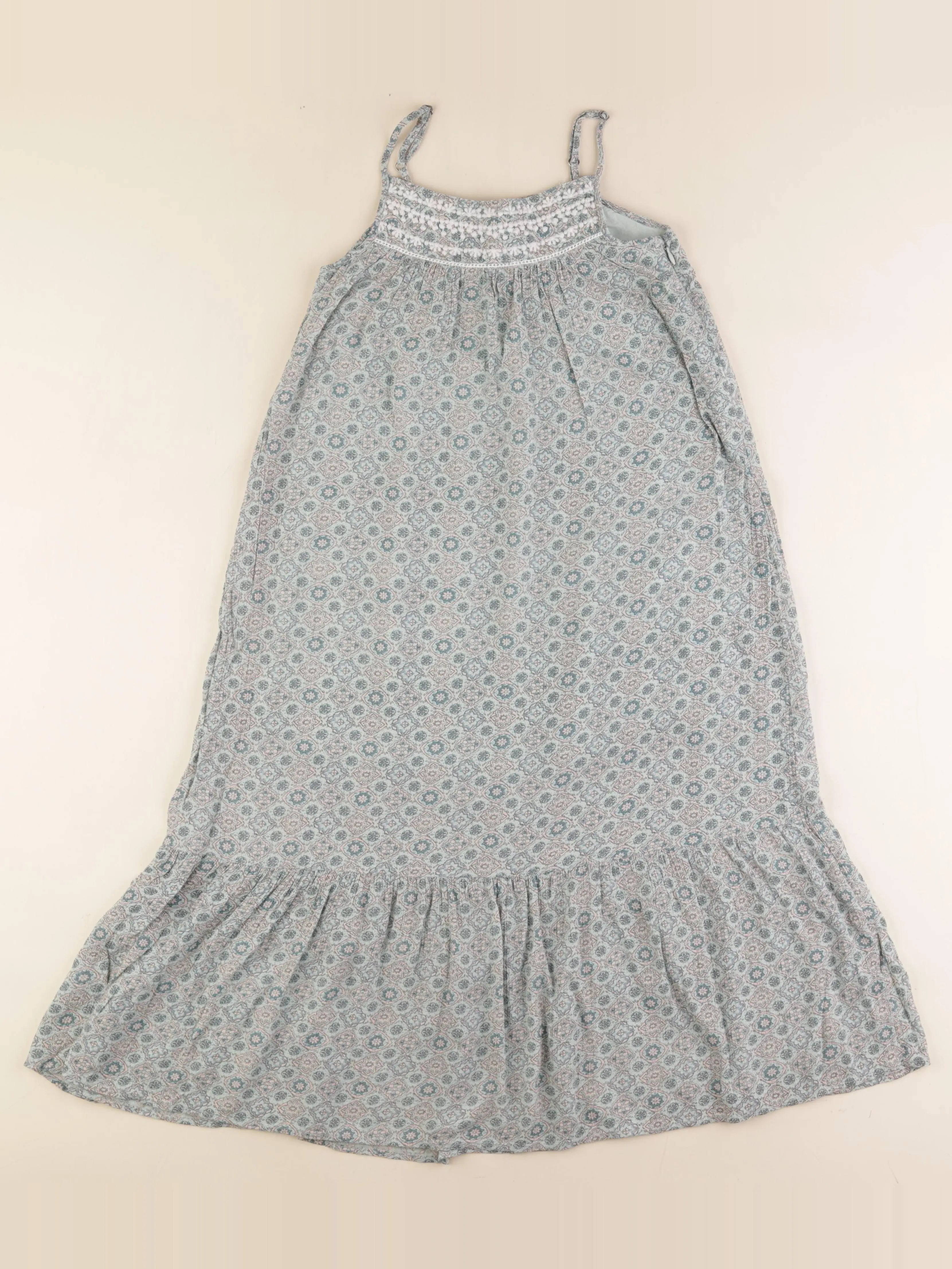 IKKS - robe vert - 8 ans