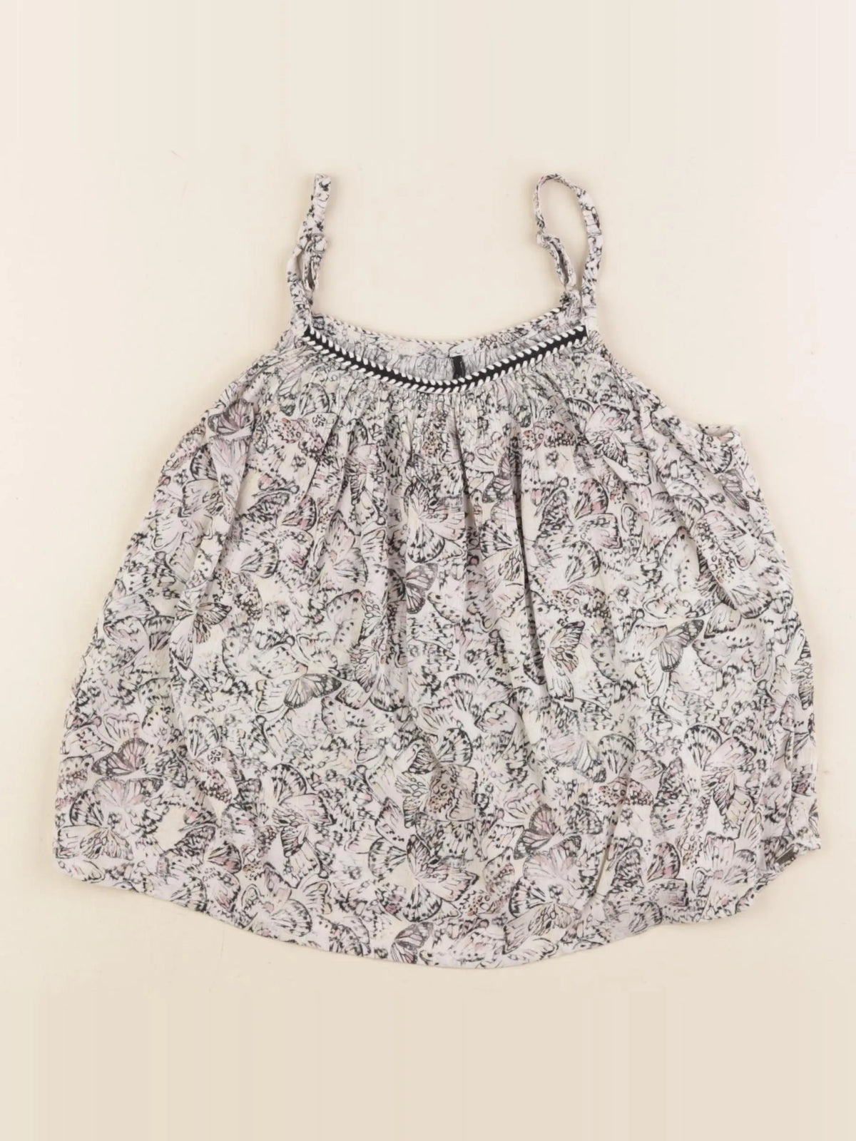 IKKS - blouse beige - 8 ans