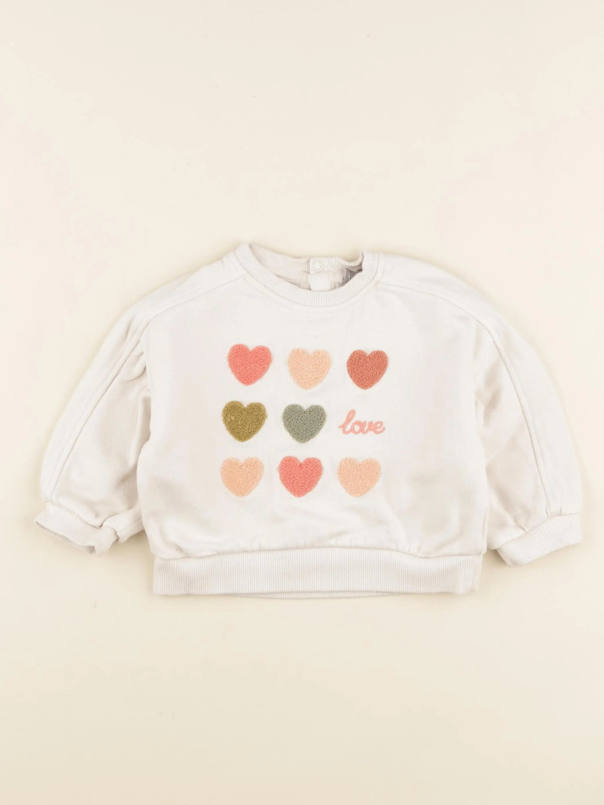 Boutchou - sweat beige - 18 mois