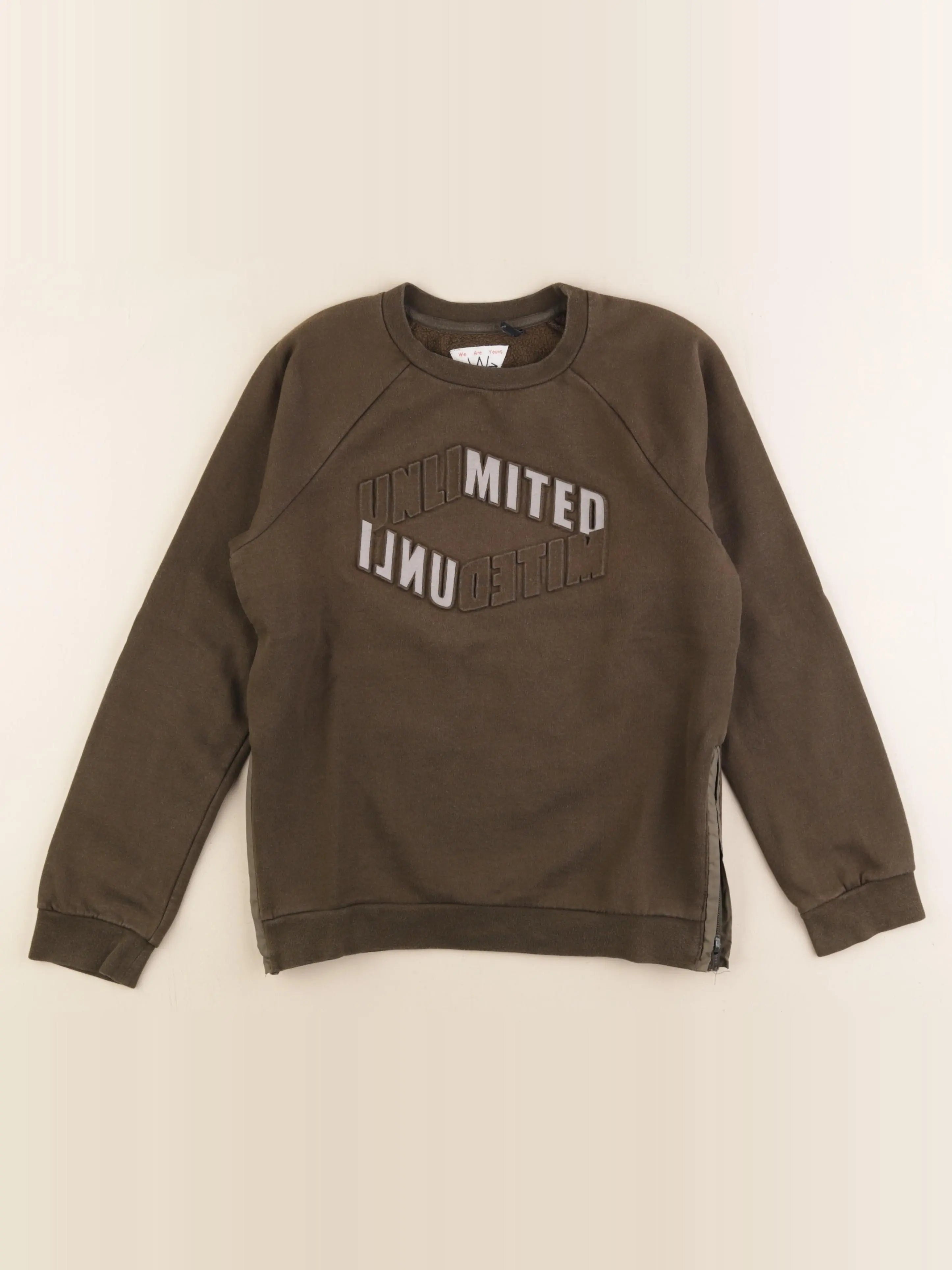 IKKS - sweat vert - 10 ans