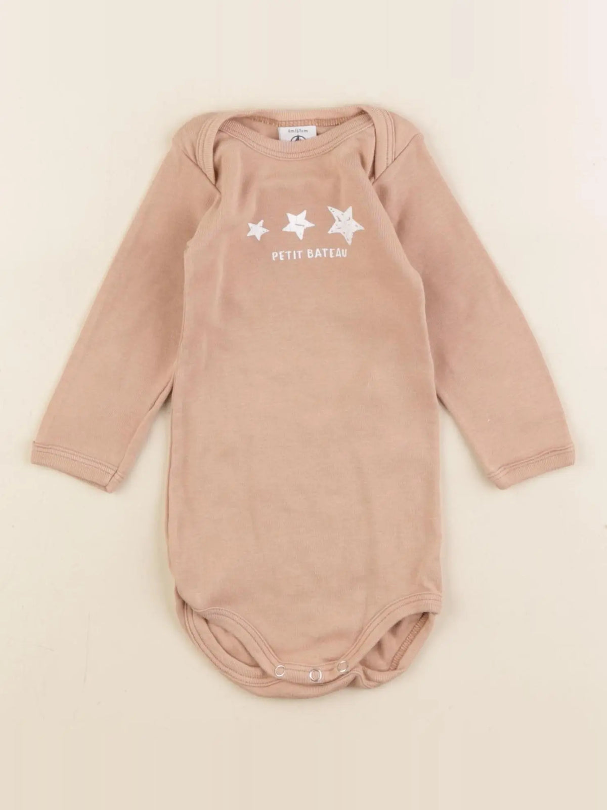 H&M - body marron - 6 mois