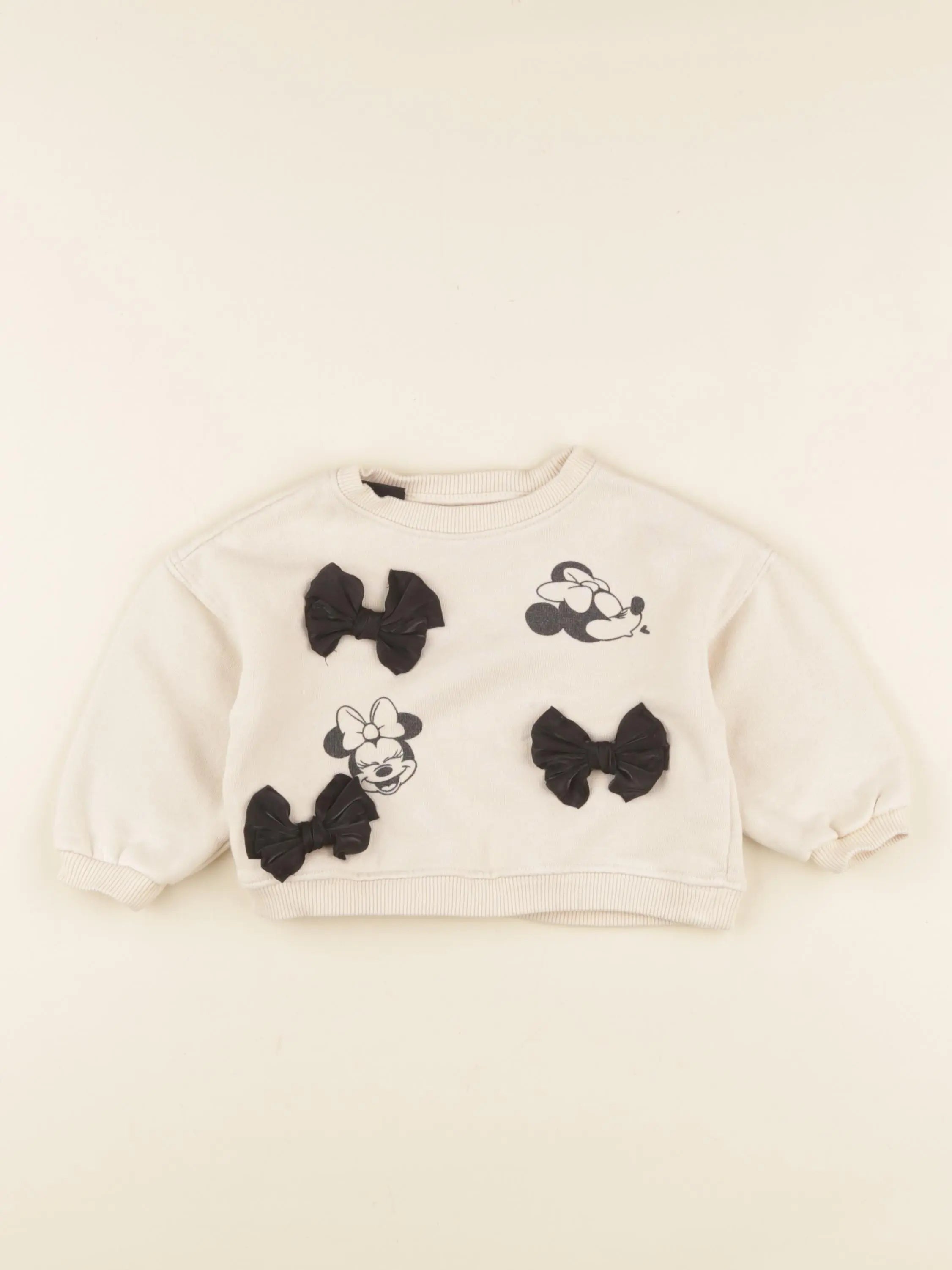 Zara - sweat beige - 18 mois