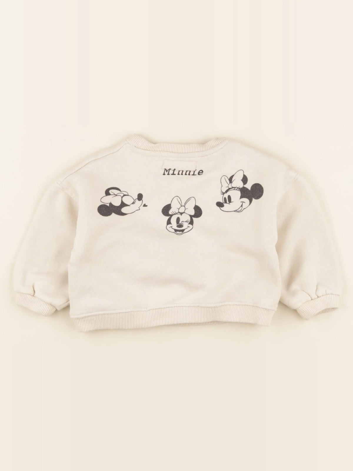 Zara - sweat beige - 18 mois