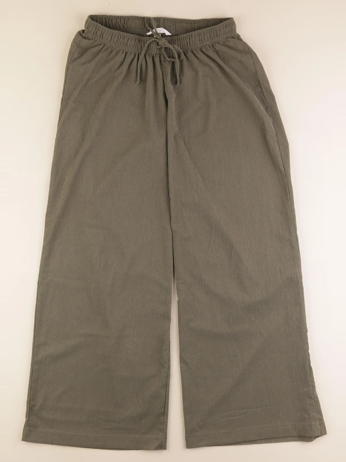 H&M - pantalon grossesse vert - s