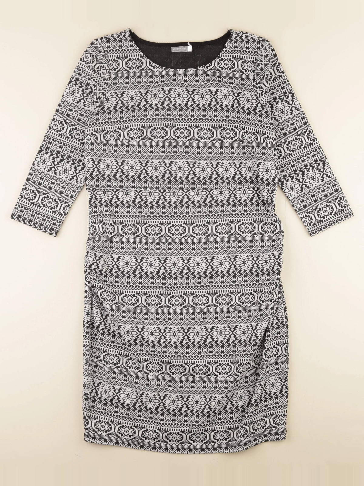Vertbaudet - robe grossesse noir, blanc - 38 à 40