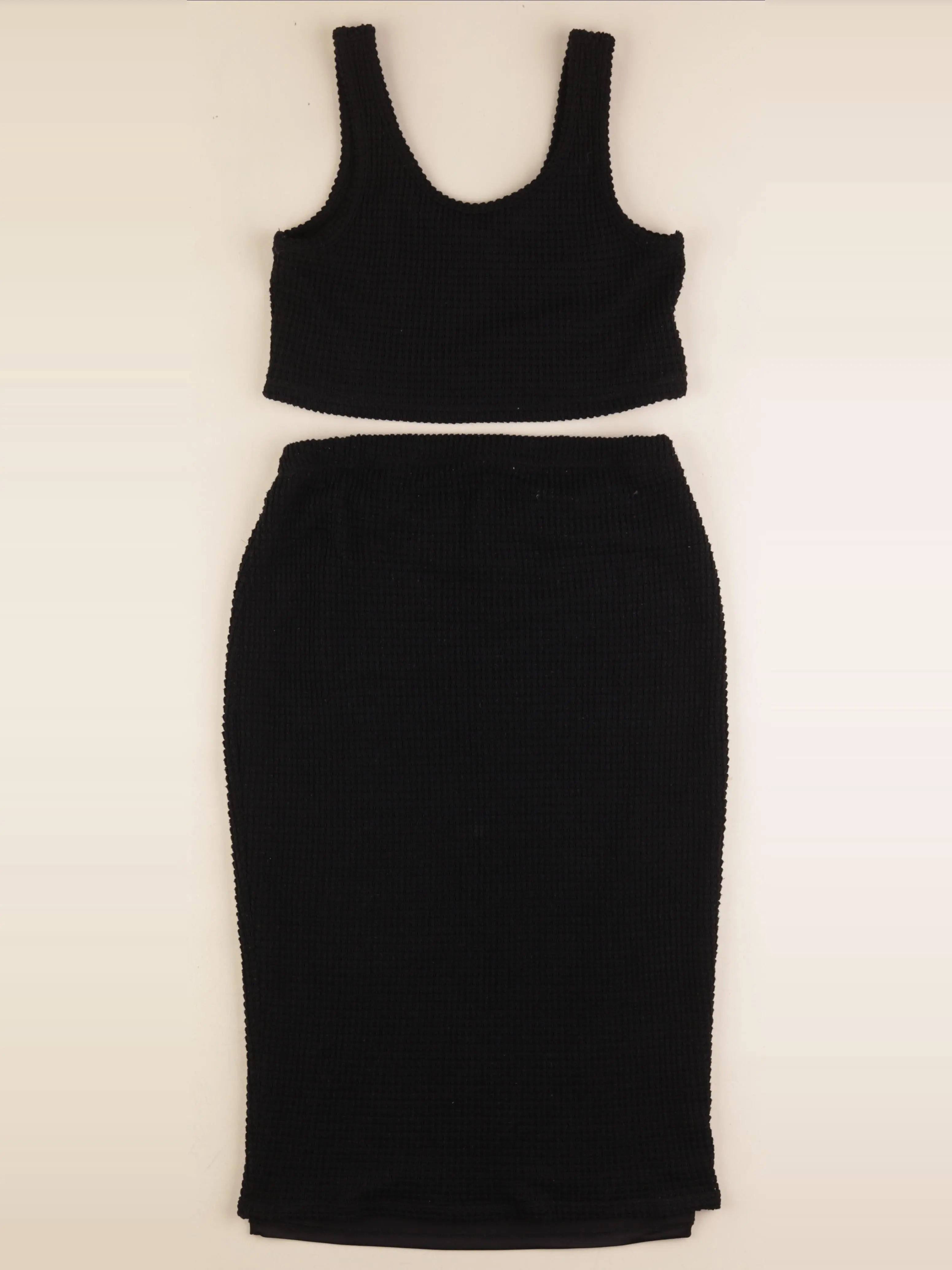 H&M - ensemble 2 pieces grossesse noir - s