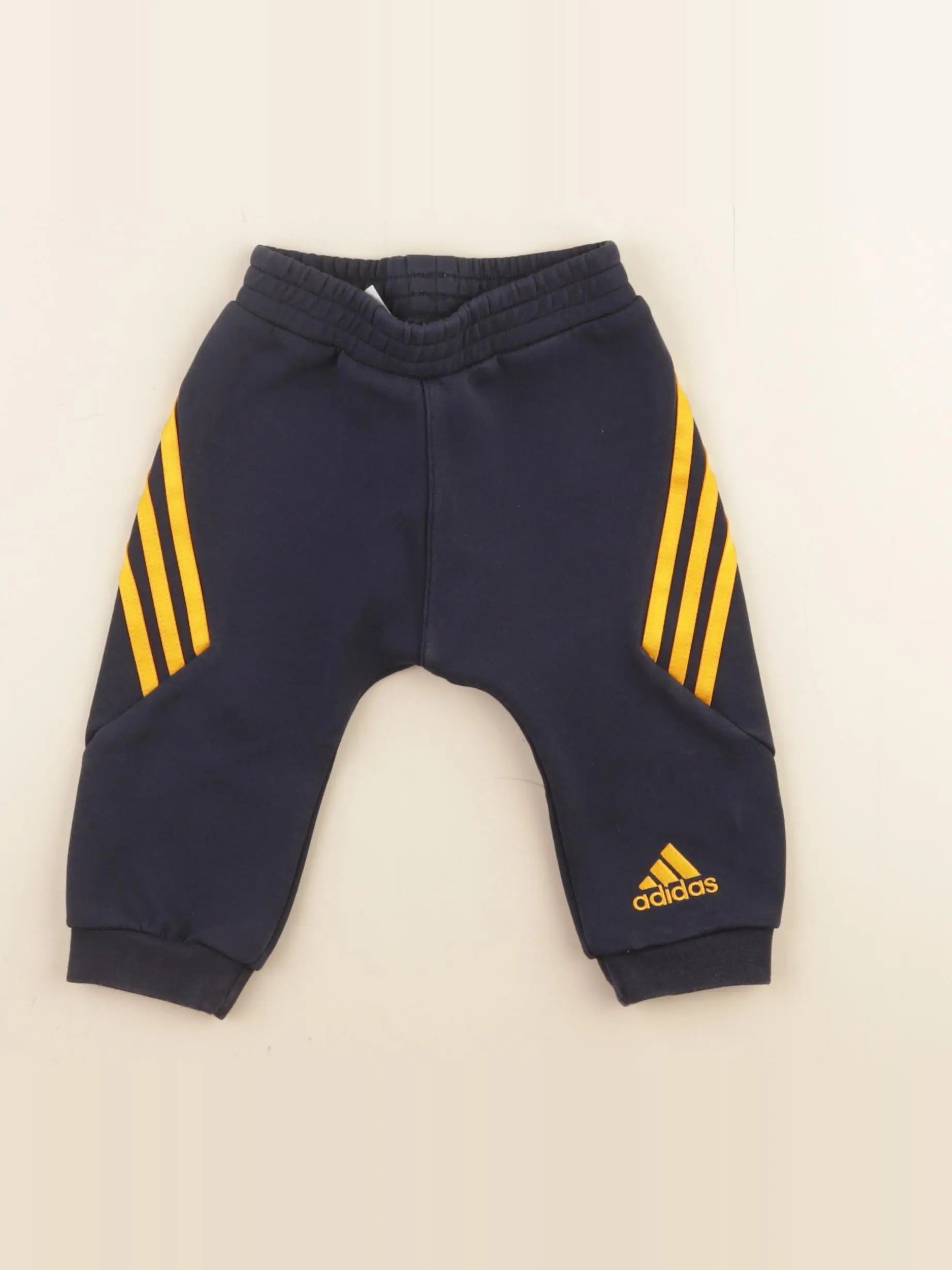 Adidas - jogging bleu, jaune - 6/9 mois