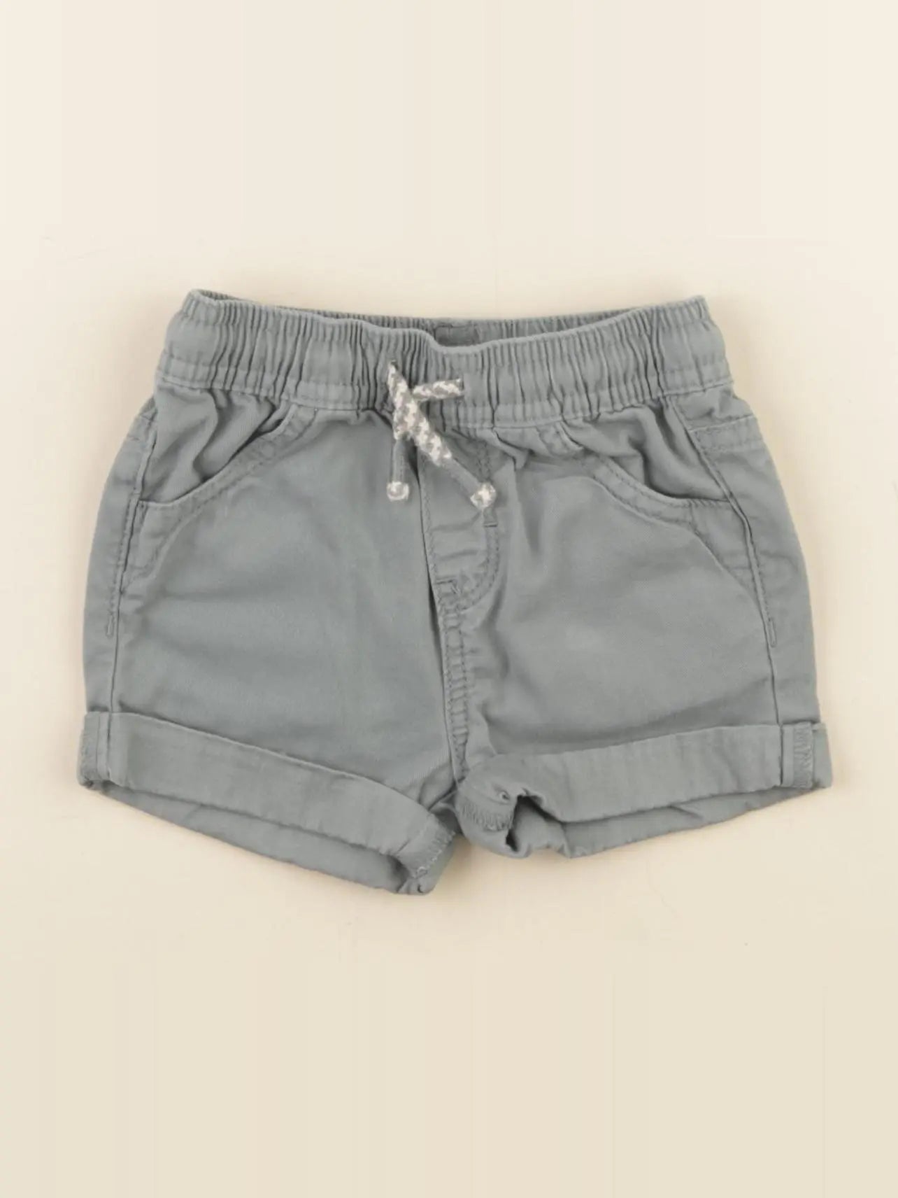 Vertbaudet - short vert - 12 mois