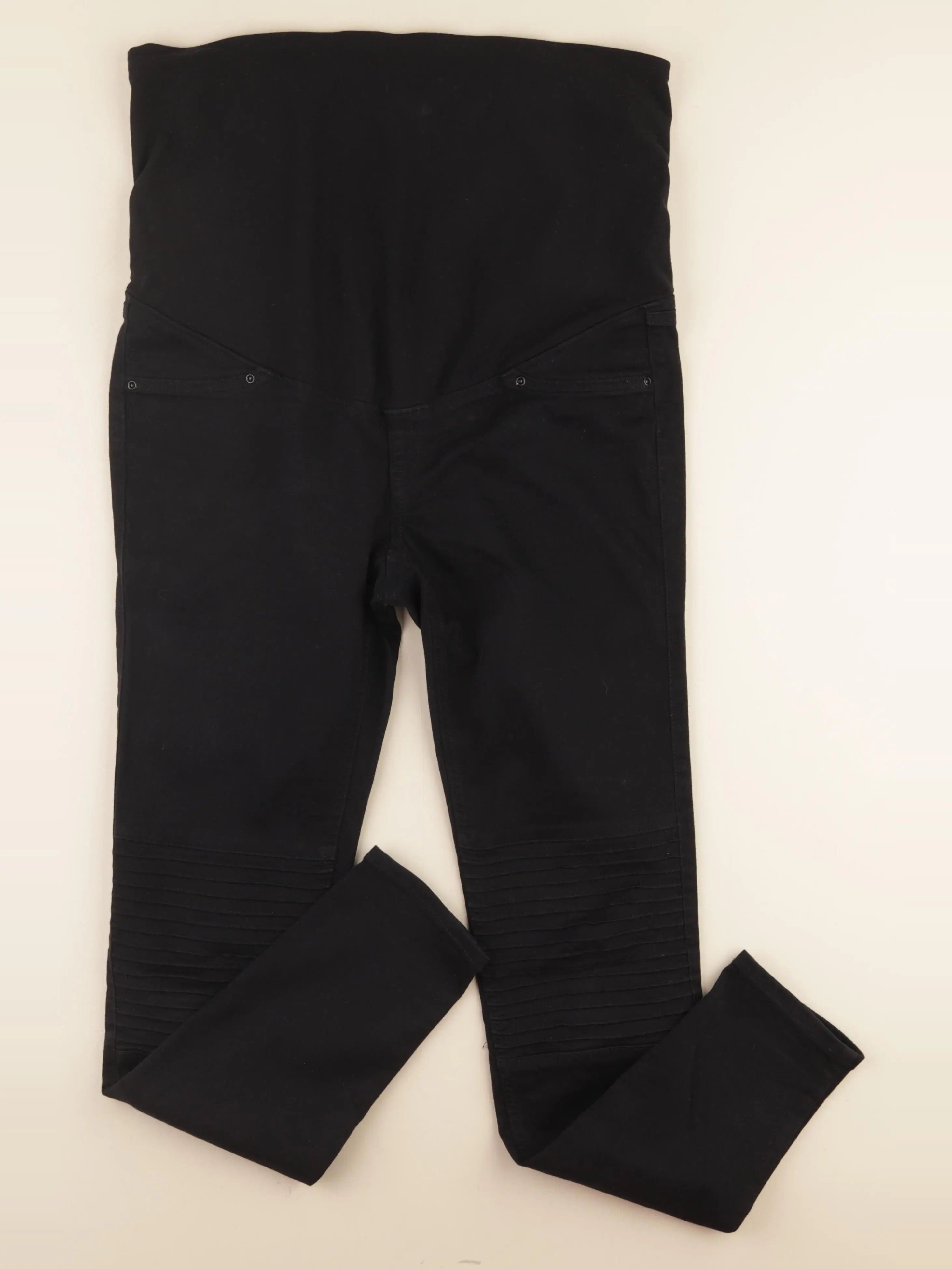 H&M - pantalon grossesse noir - m
