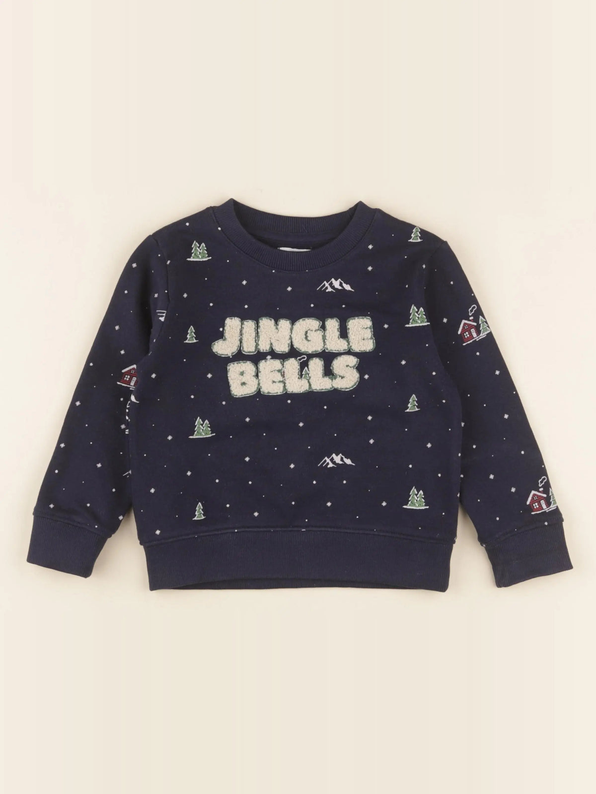 Vertbaudet - sweat bleu - 4 ans