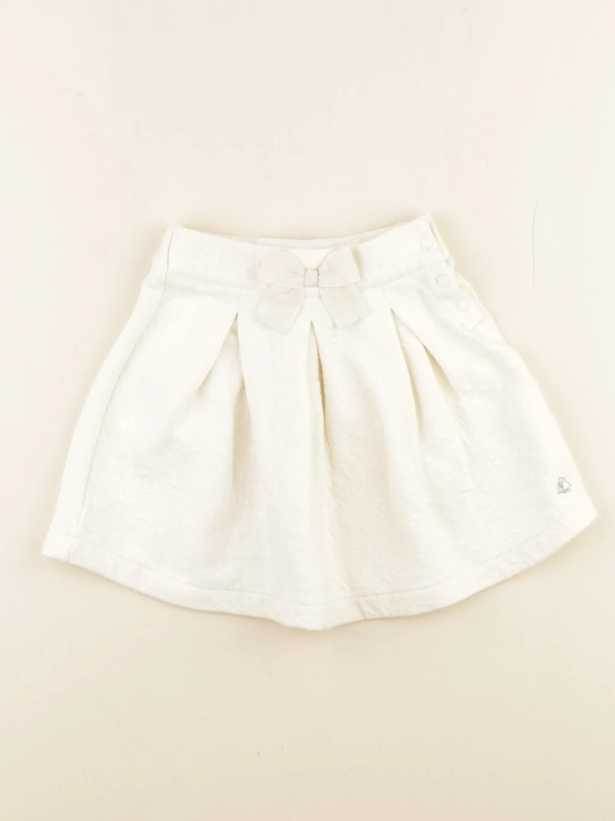 Petit Bateau - jupe beige, or - 4 ans