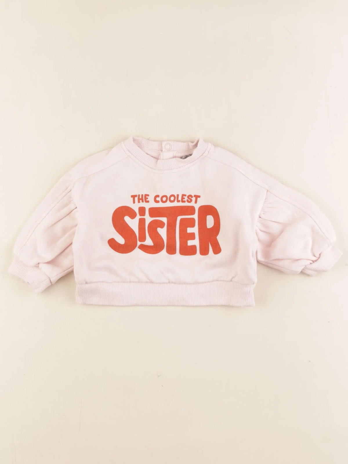 Boutchou - sweat rose - 6 mois