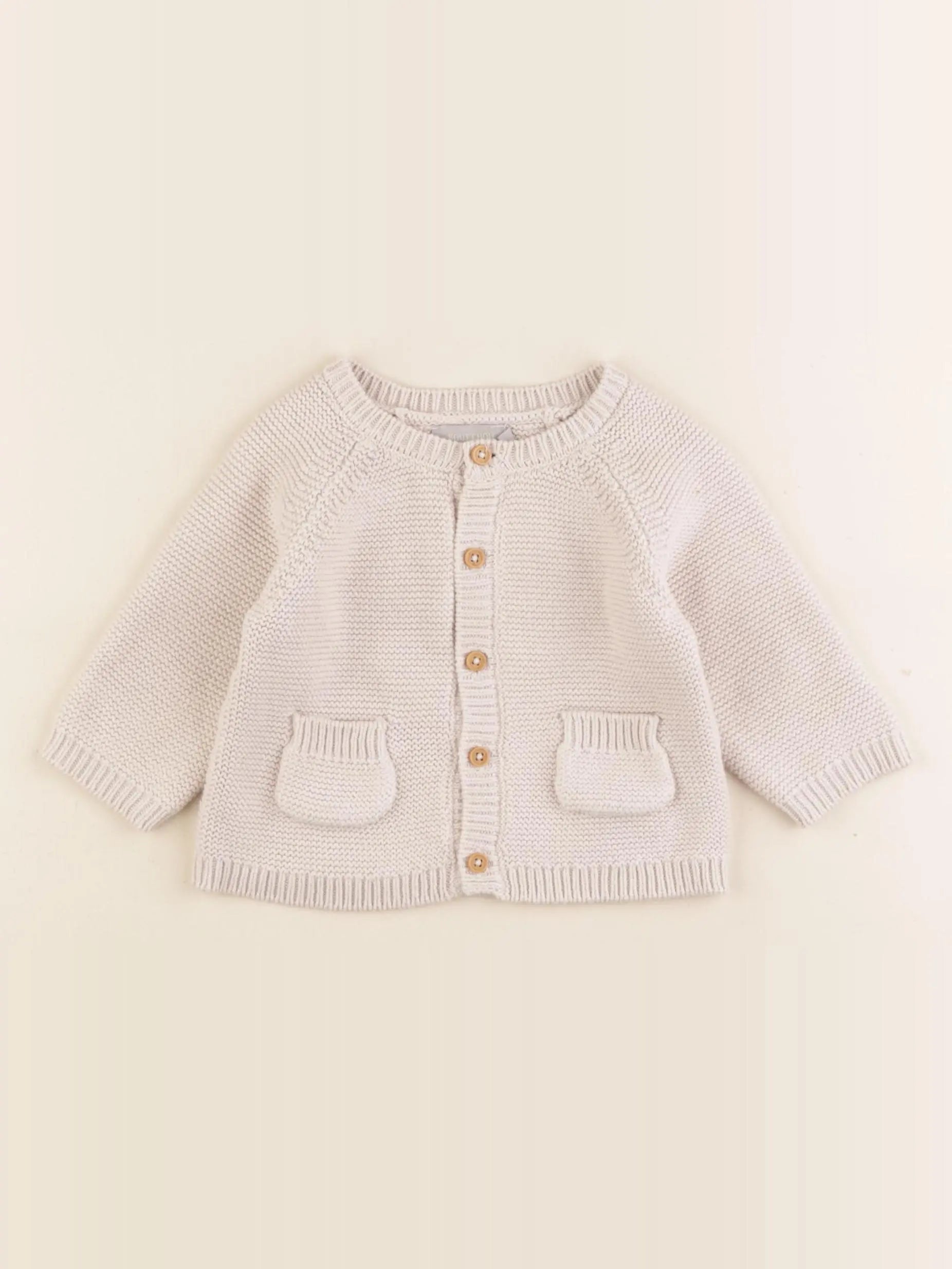 Boutchou - gilet beige - 6 mois