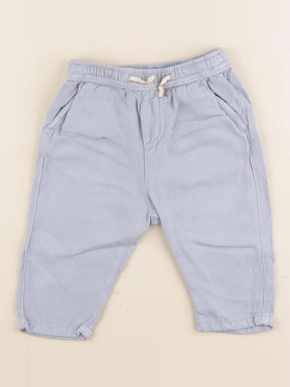 Zara - pantalon bleu - 3/6 mois