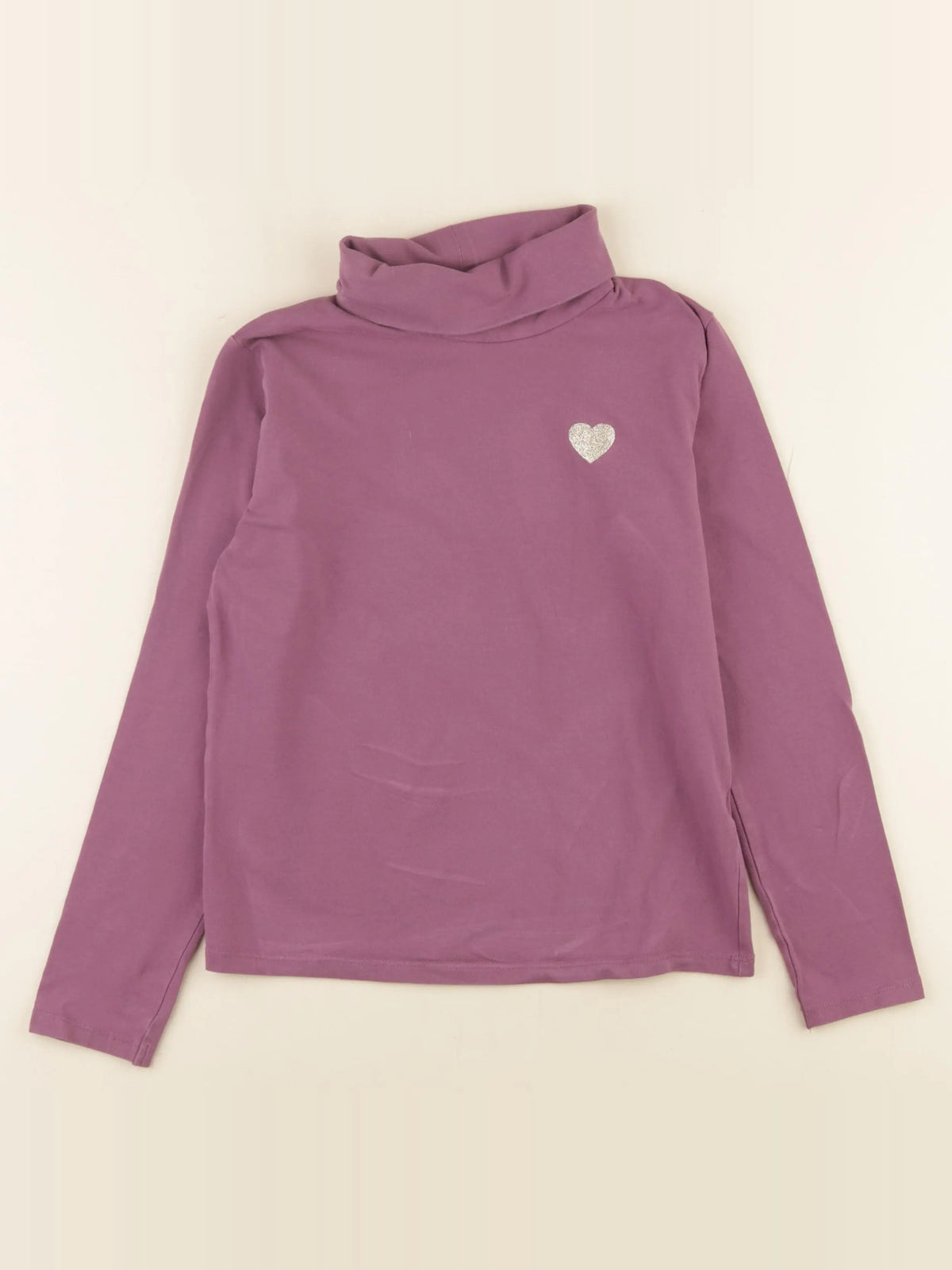 Vertbaudet - sous-pull rose - 10 ans