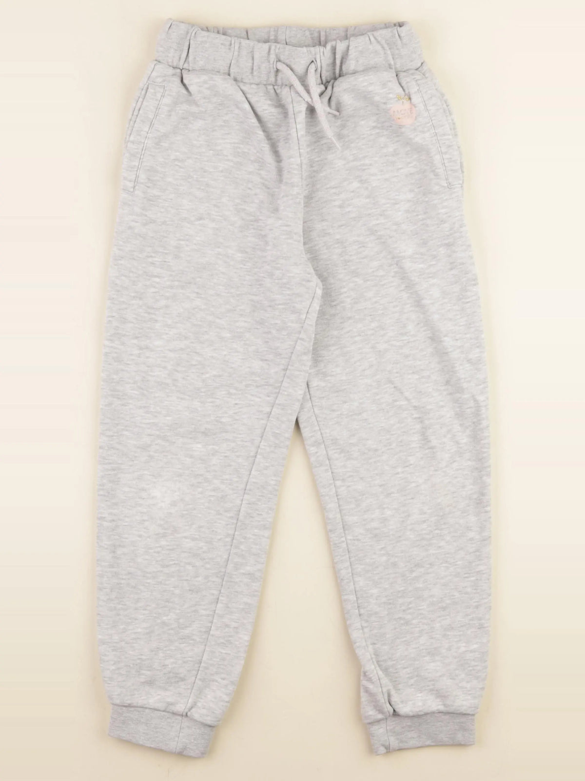 Vertbaudet - jogging gris - 8 ans