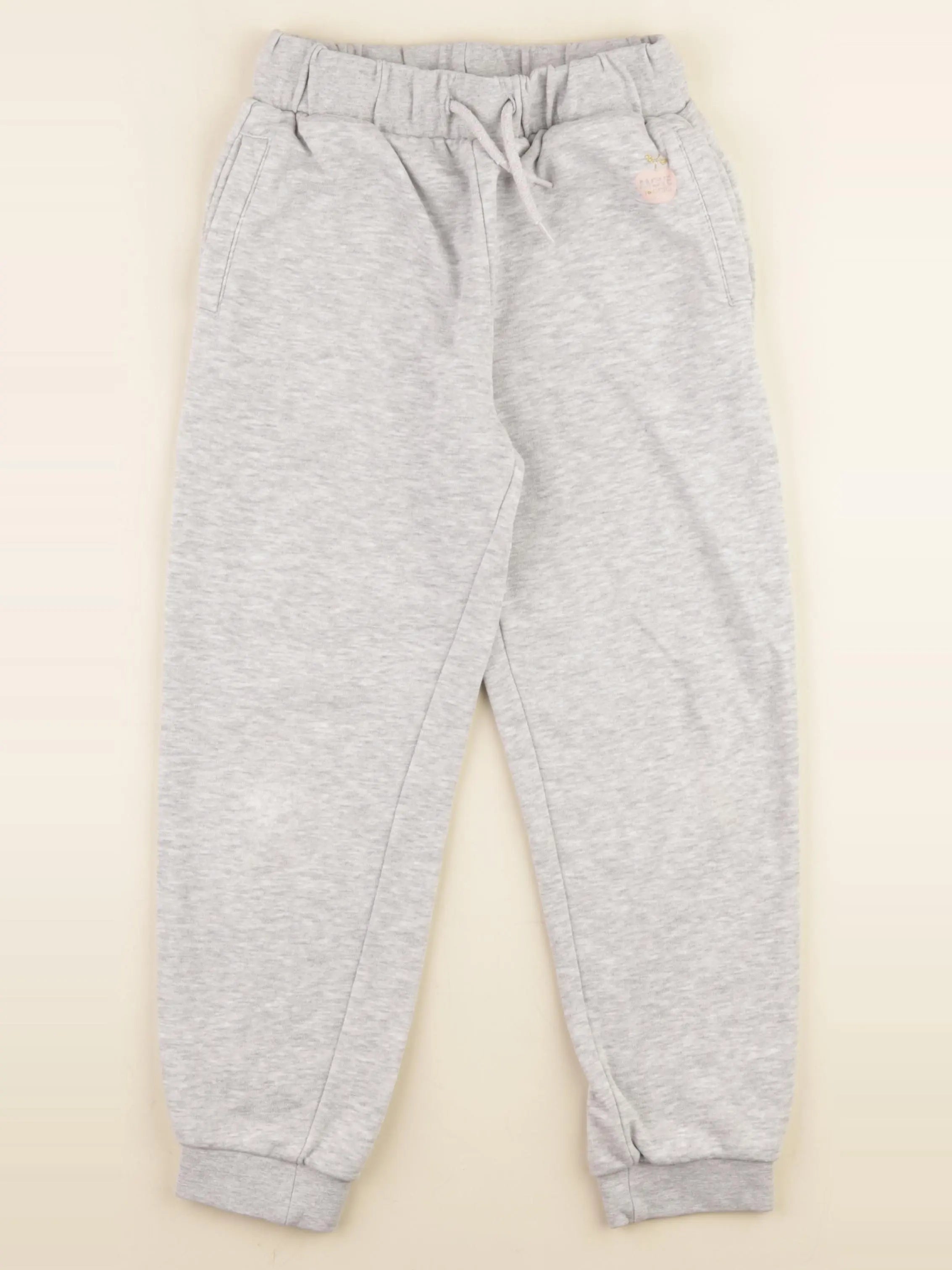 Vertbaudet - jogging gris - 8 ans