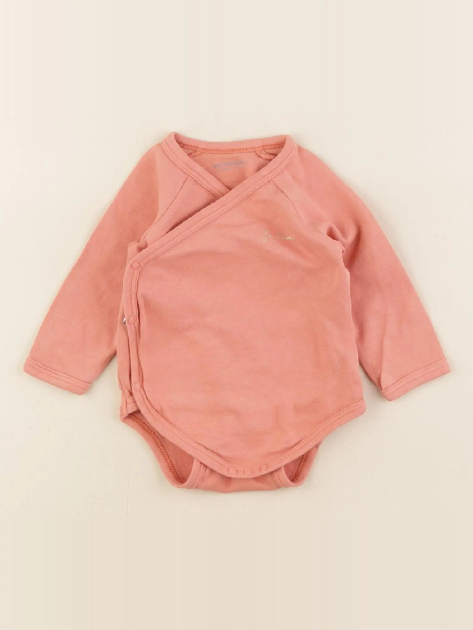 Vertbaudet - body rose - 3 mois