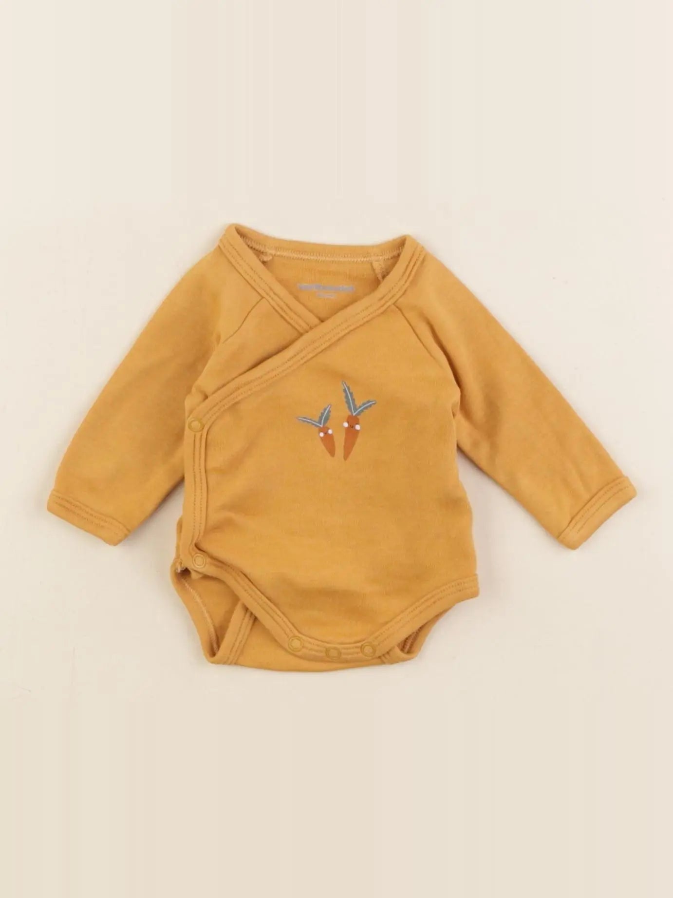 Vertbaudet - body jaune - 0 mois