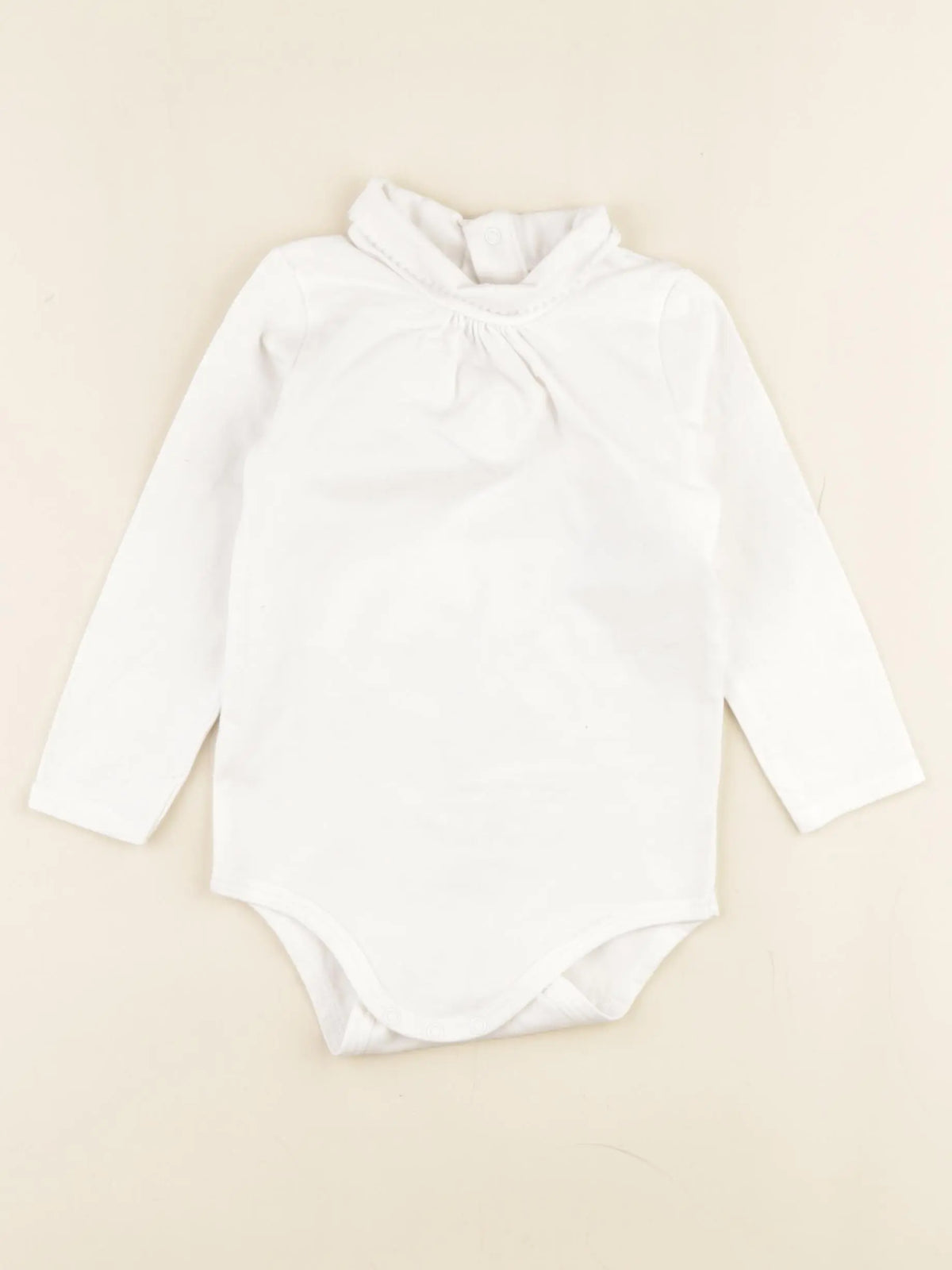 Vertbaudet - body à col blanc - 24 mois