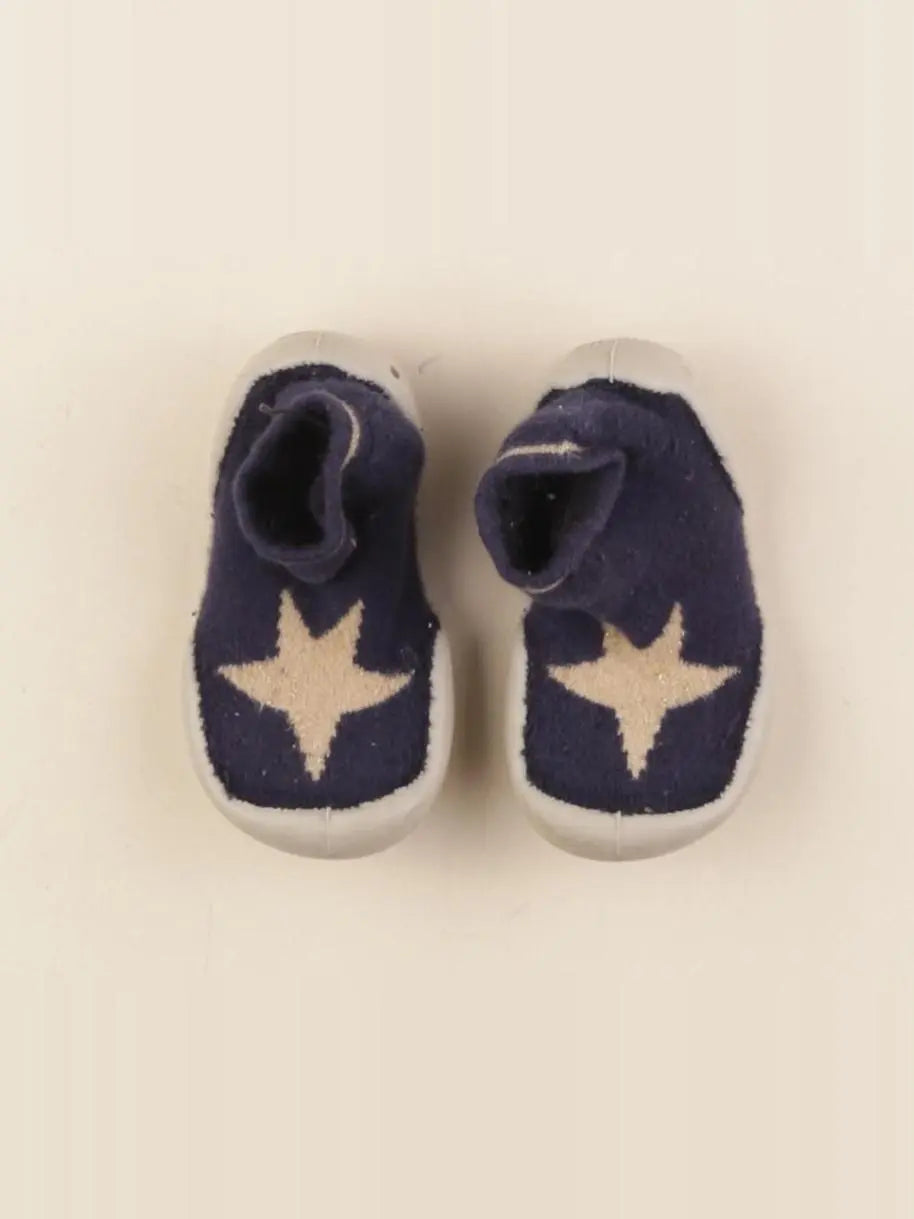 Collégien - chaussons bleu - pointure 22/23