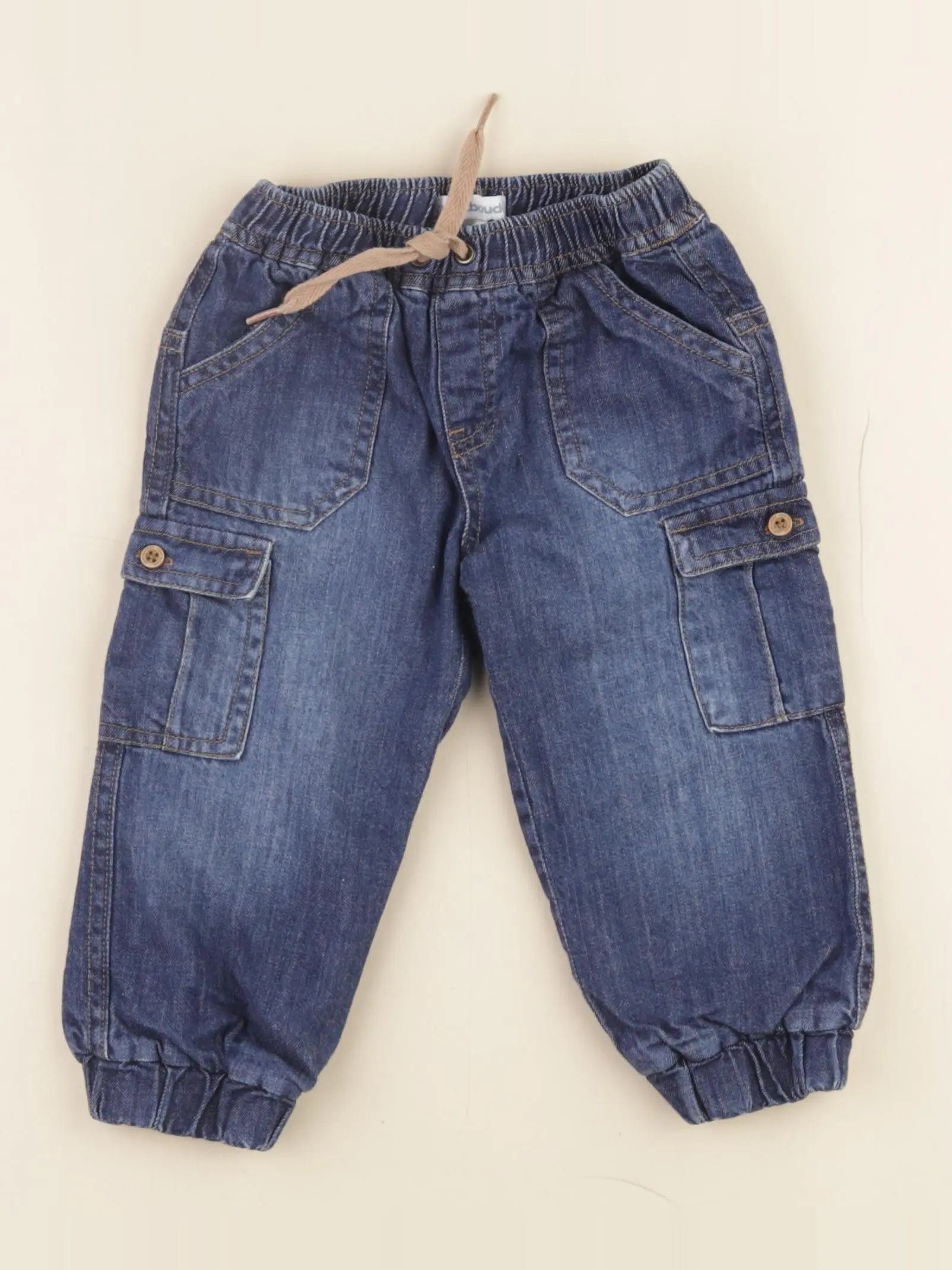 Vertbaudet - jean bleu - 18 mois
