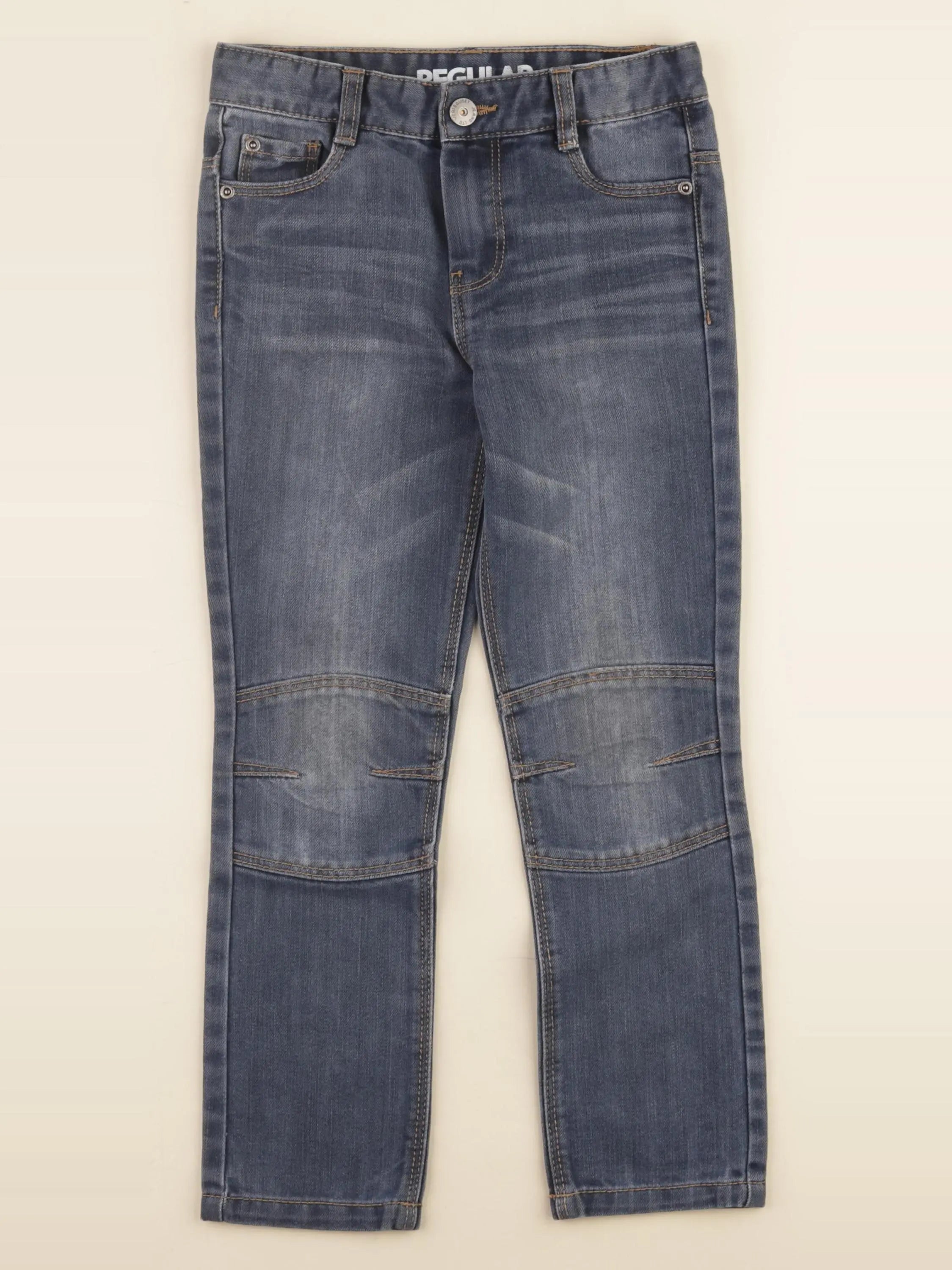 Vertbaudet - jean bleu - 7 ans