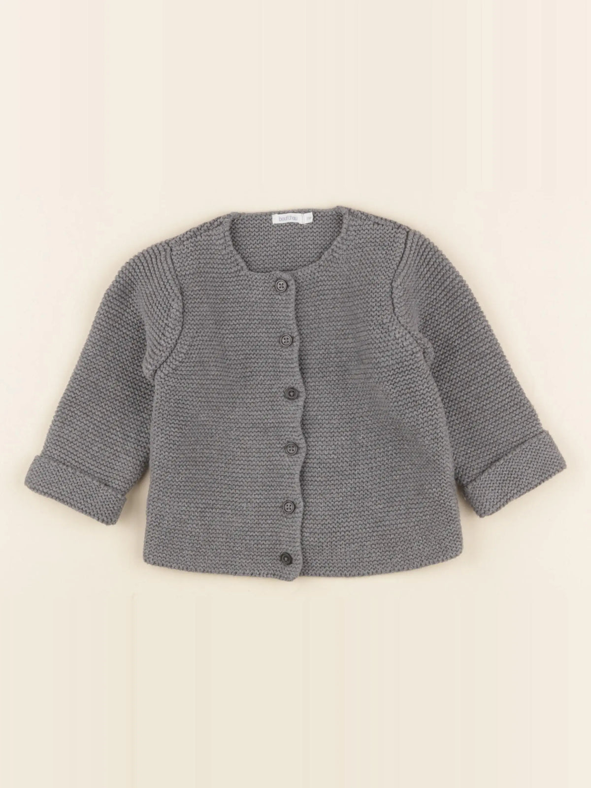 Boutchou - gilet gris - 24 mois