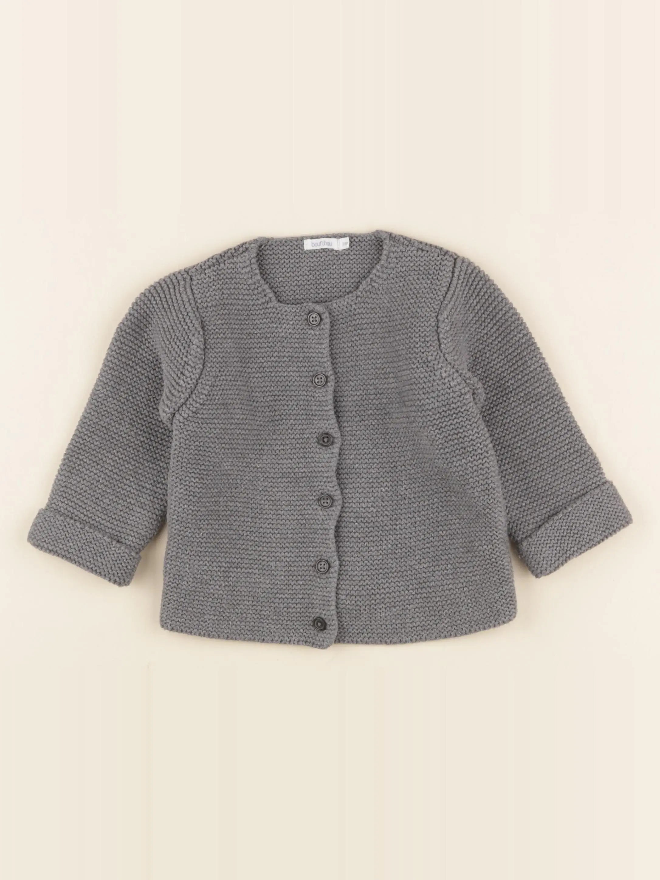Boutchou - gilet gris - 24 mois