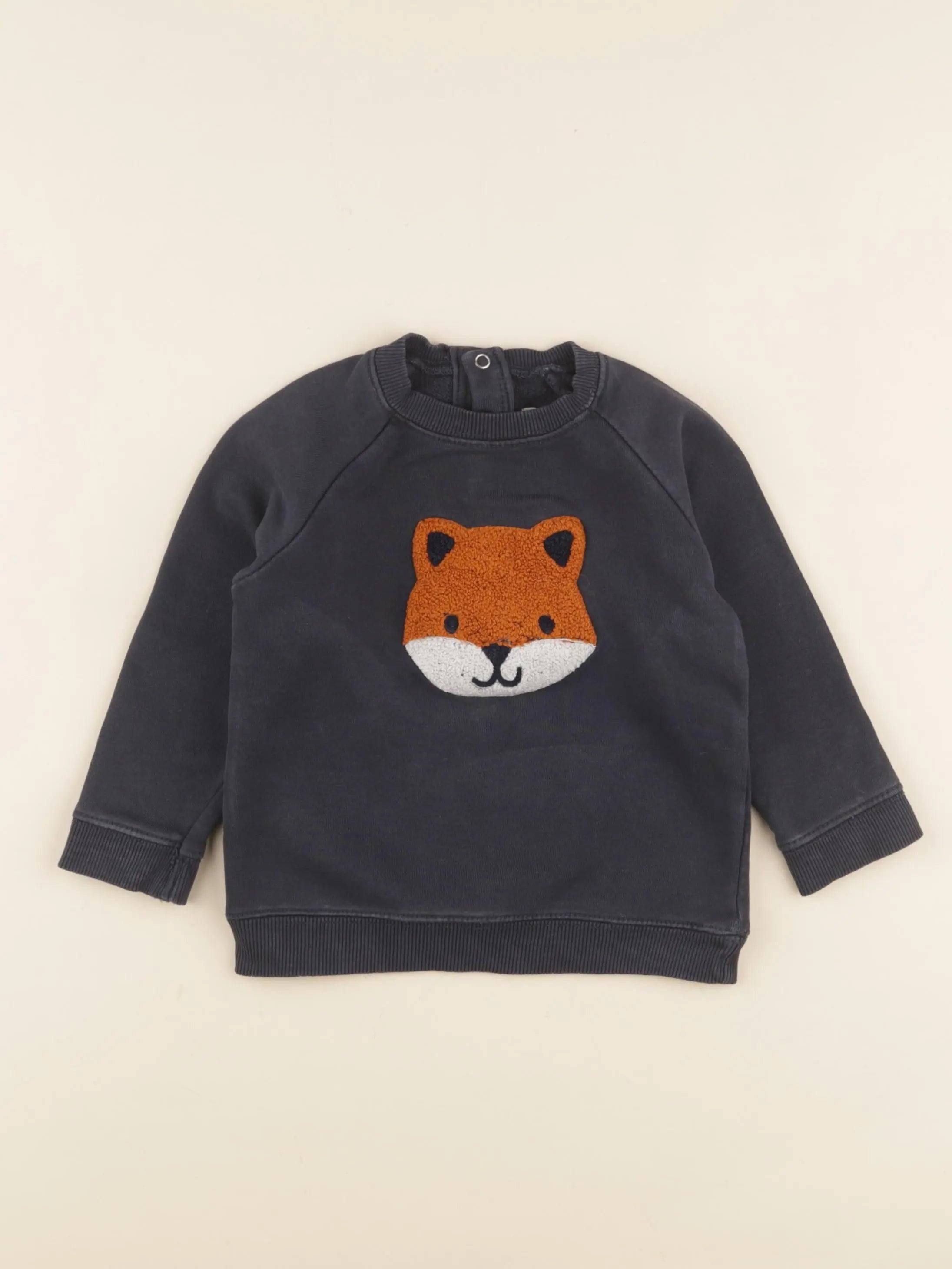 Boutchou - sweat bleu - 24 mois