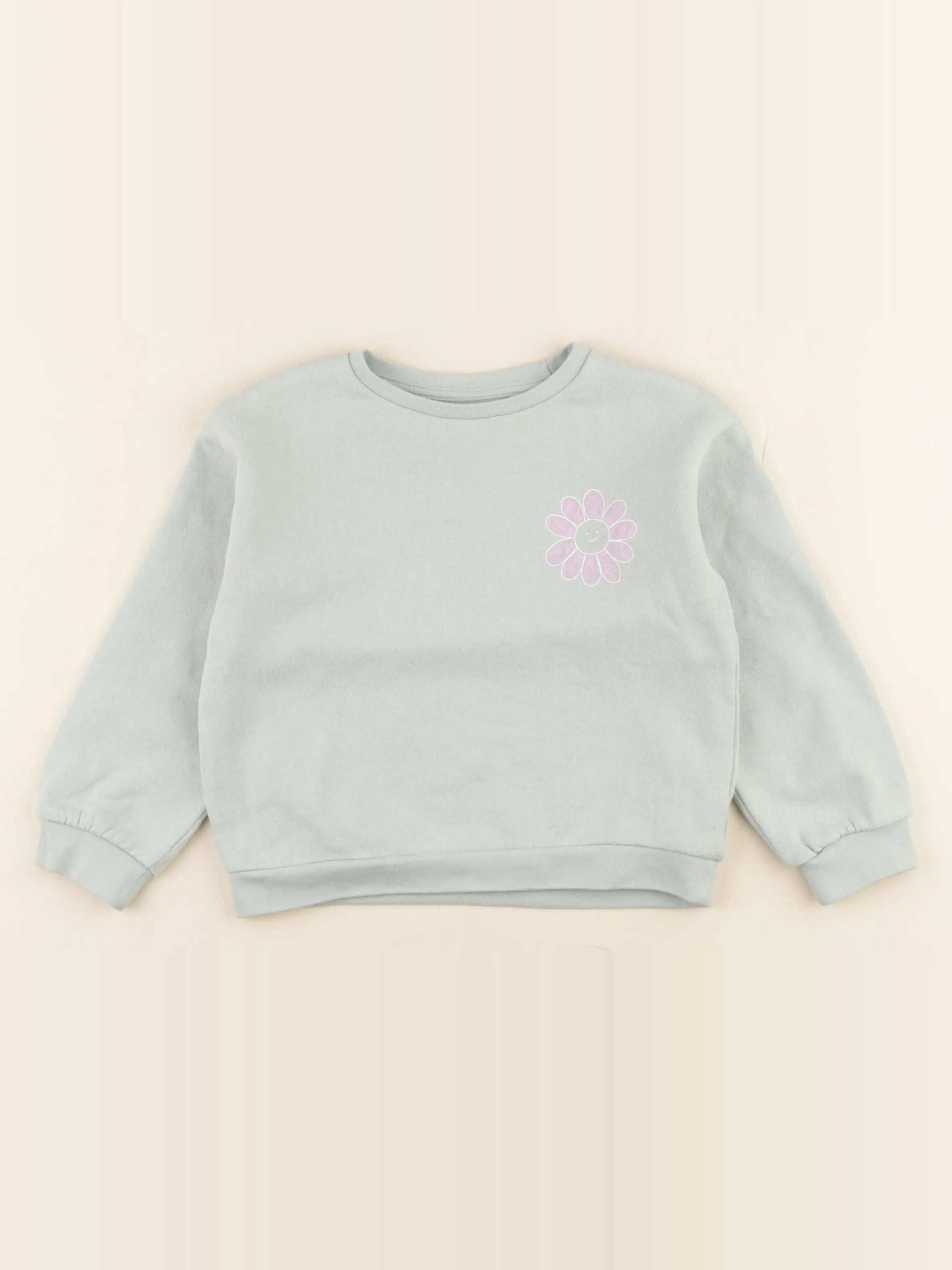 Vertbaudet - sweat bleu - 5 ans