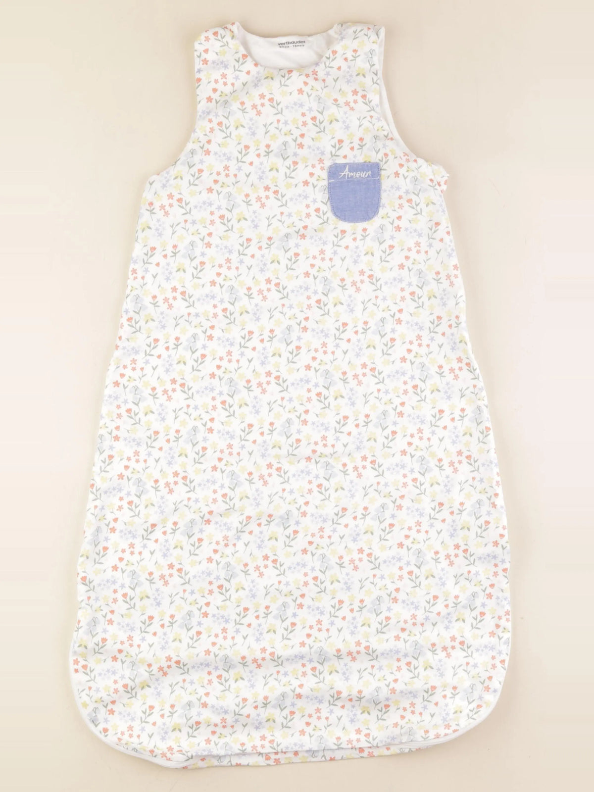 Vertbaudet - gigoteuse multicolore - 6/18 mois