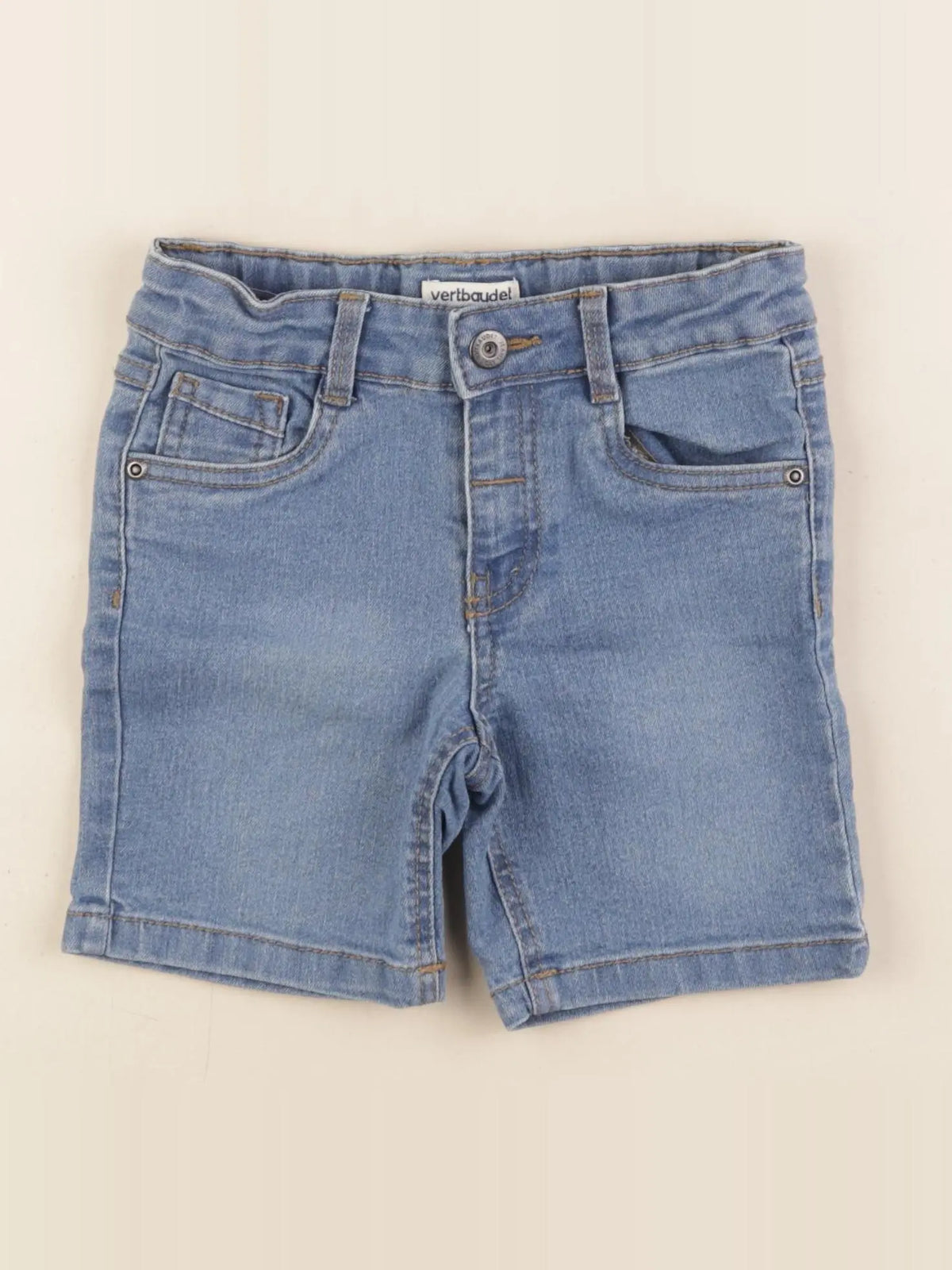 Vertbaudet - short bleu - 4 ans