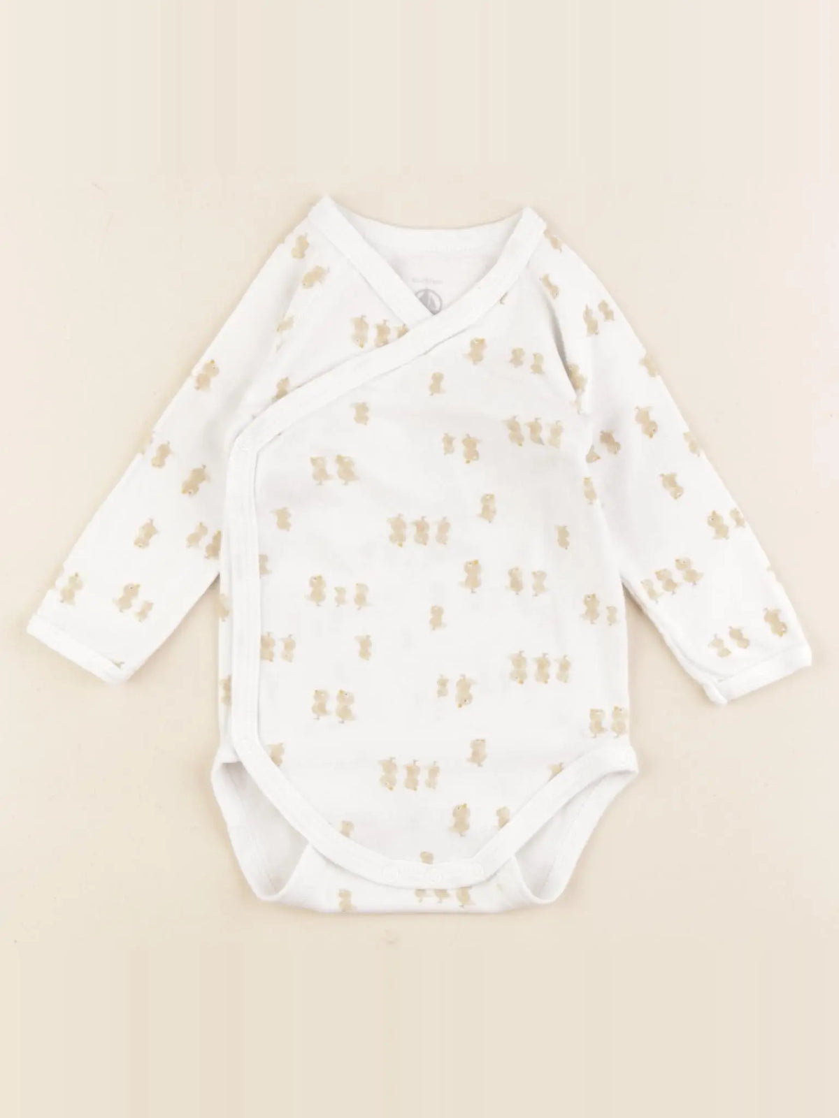 Petit Bateau - body blanc - 6 mois