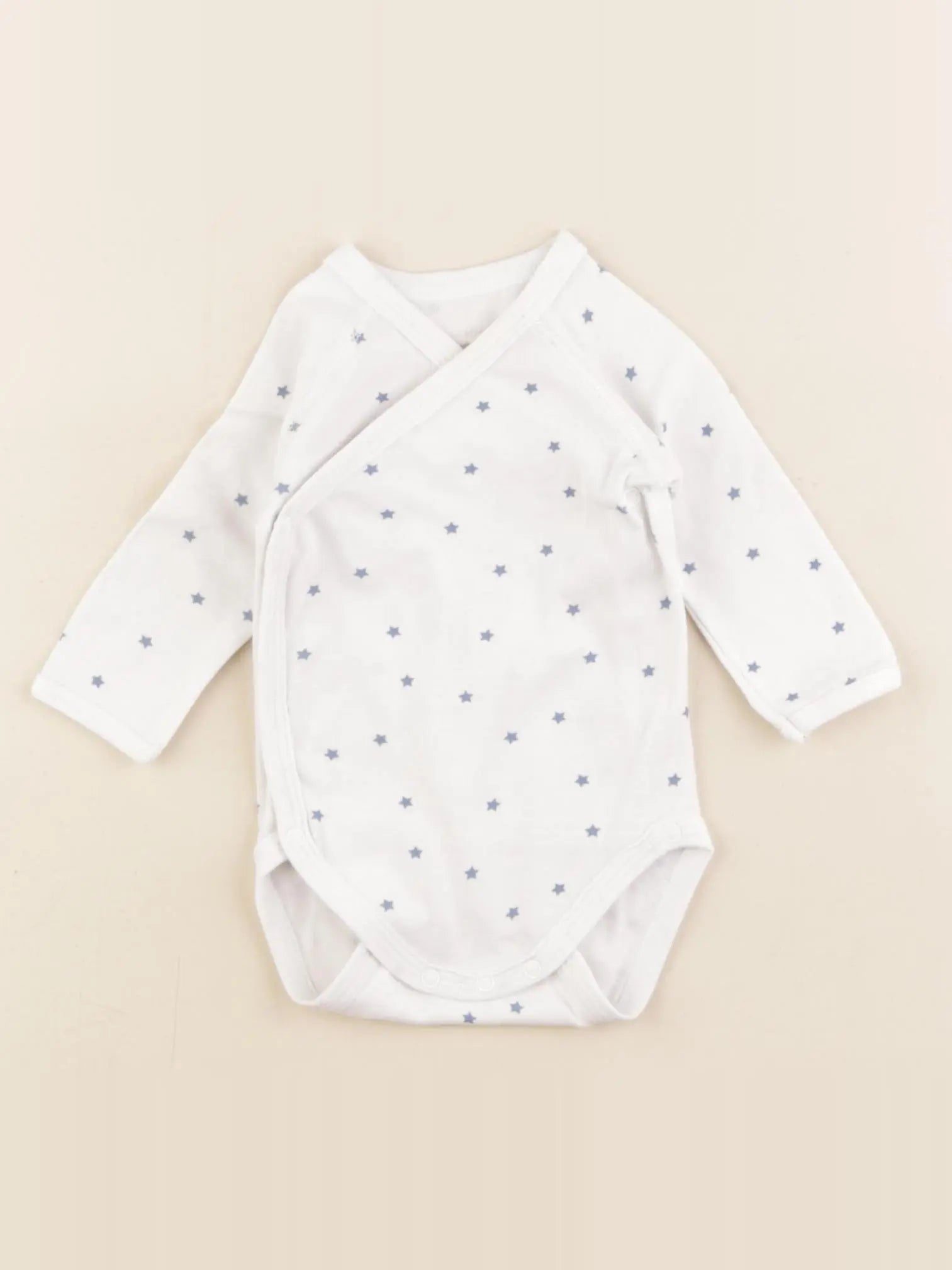 Petit Bateau - body blanc - 3 mois