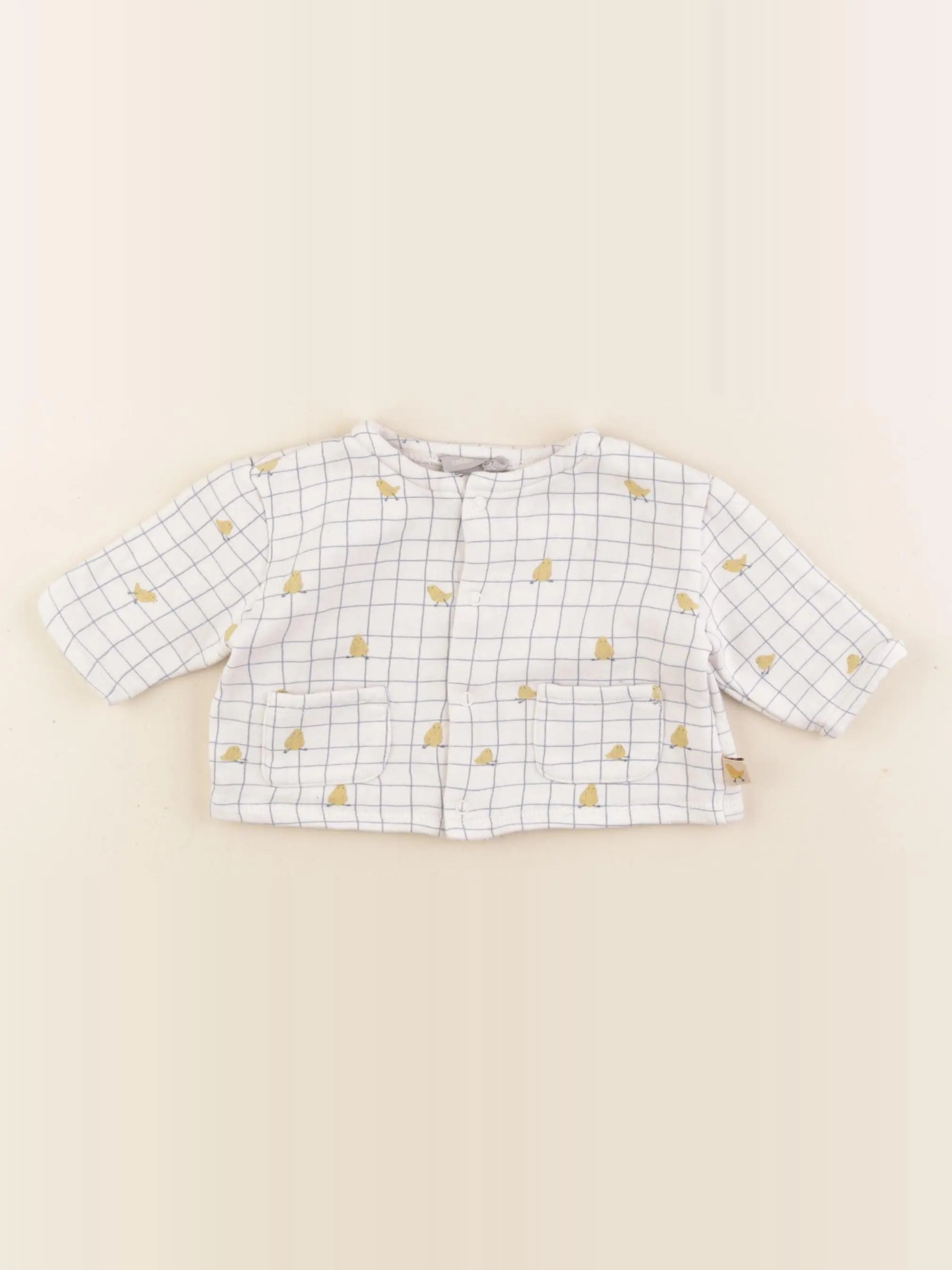 Boutchou - sweat gris - 3 mois