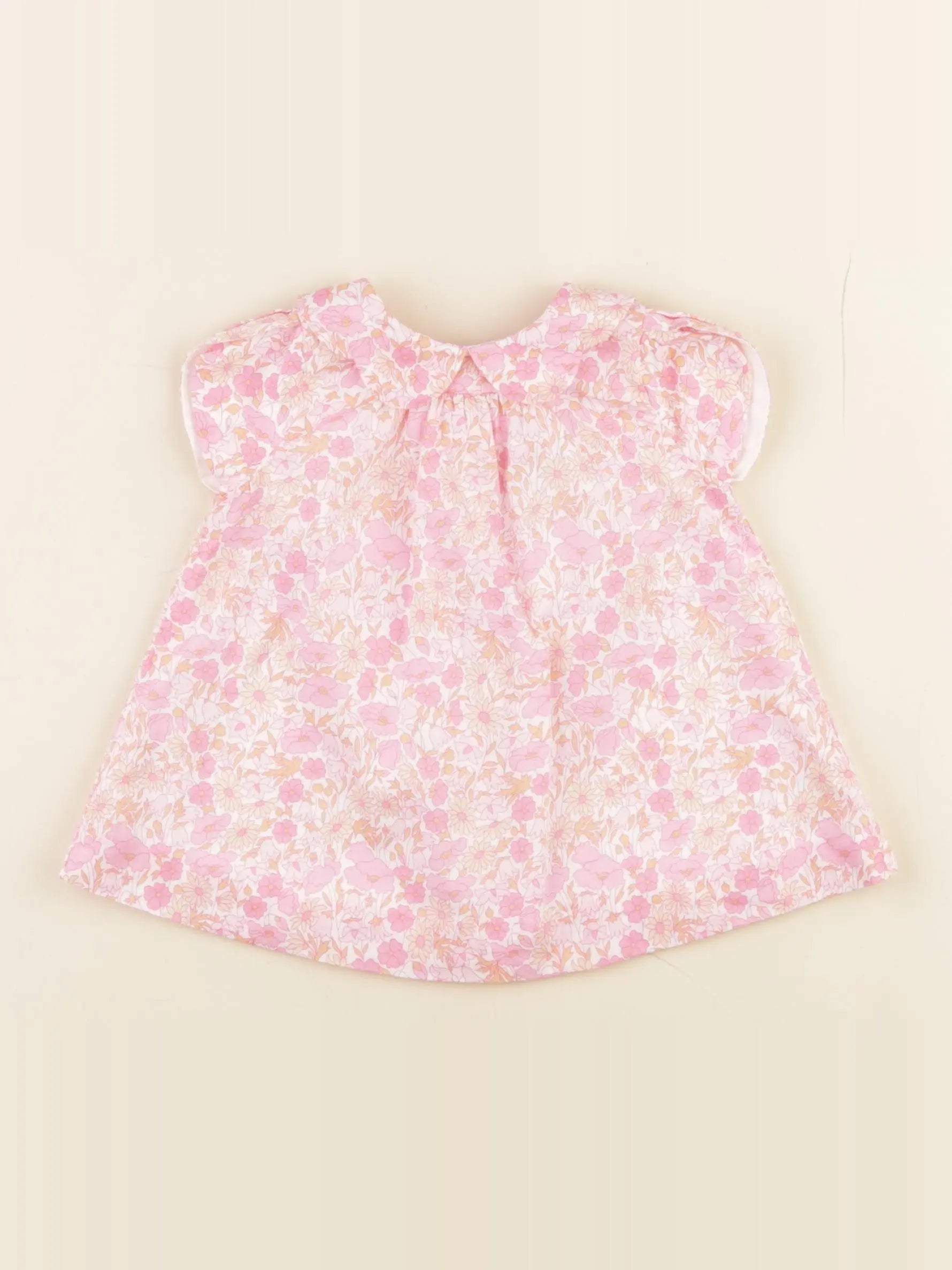 Jacadi - blouse liberty rose - 3 mois