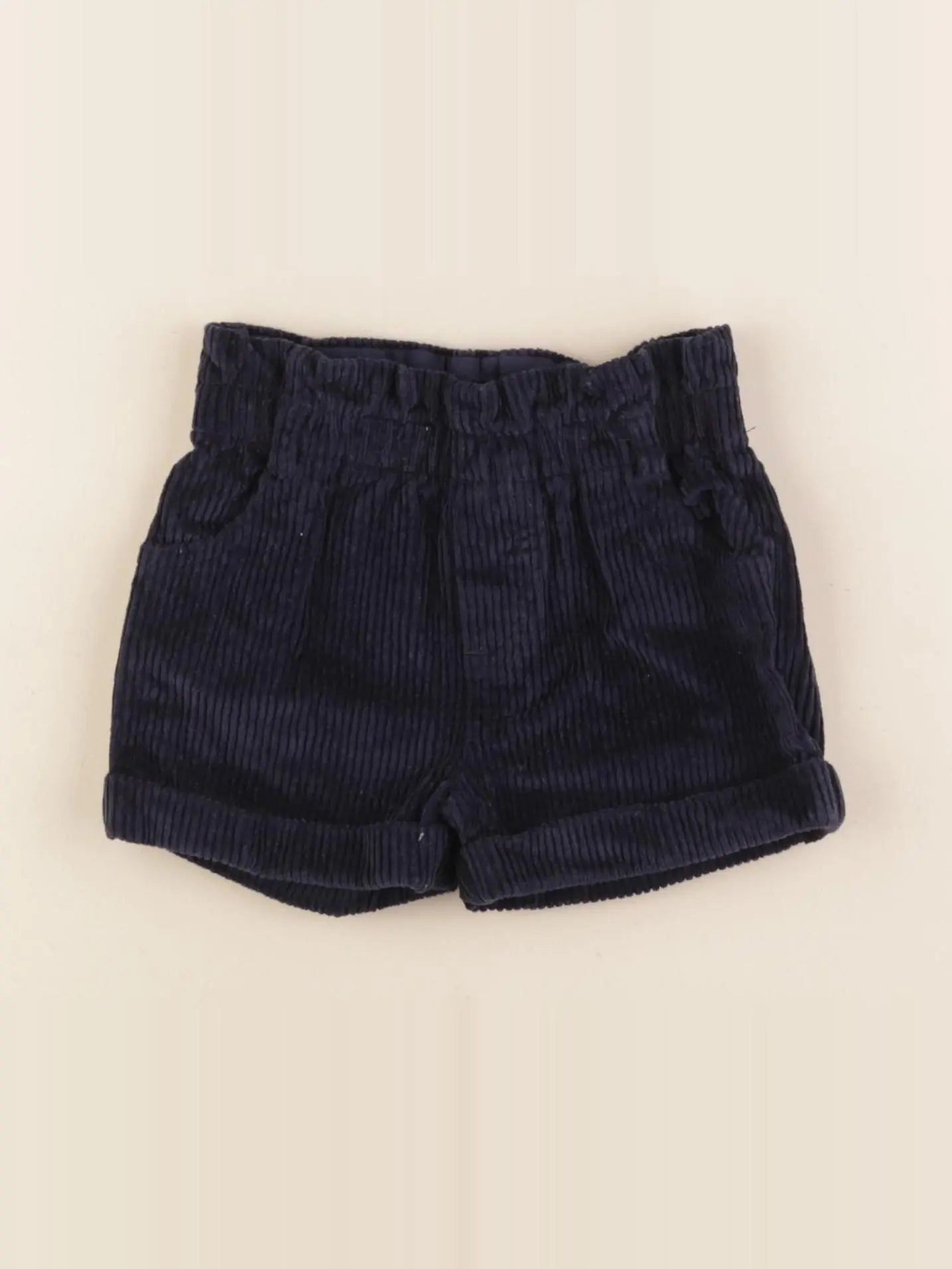 Cyrillus - short bleu - 9 mois