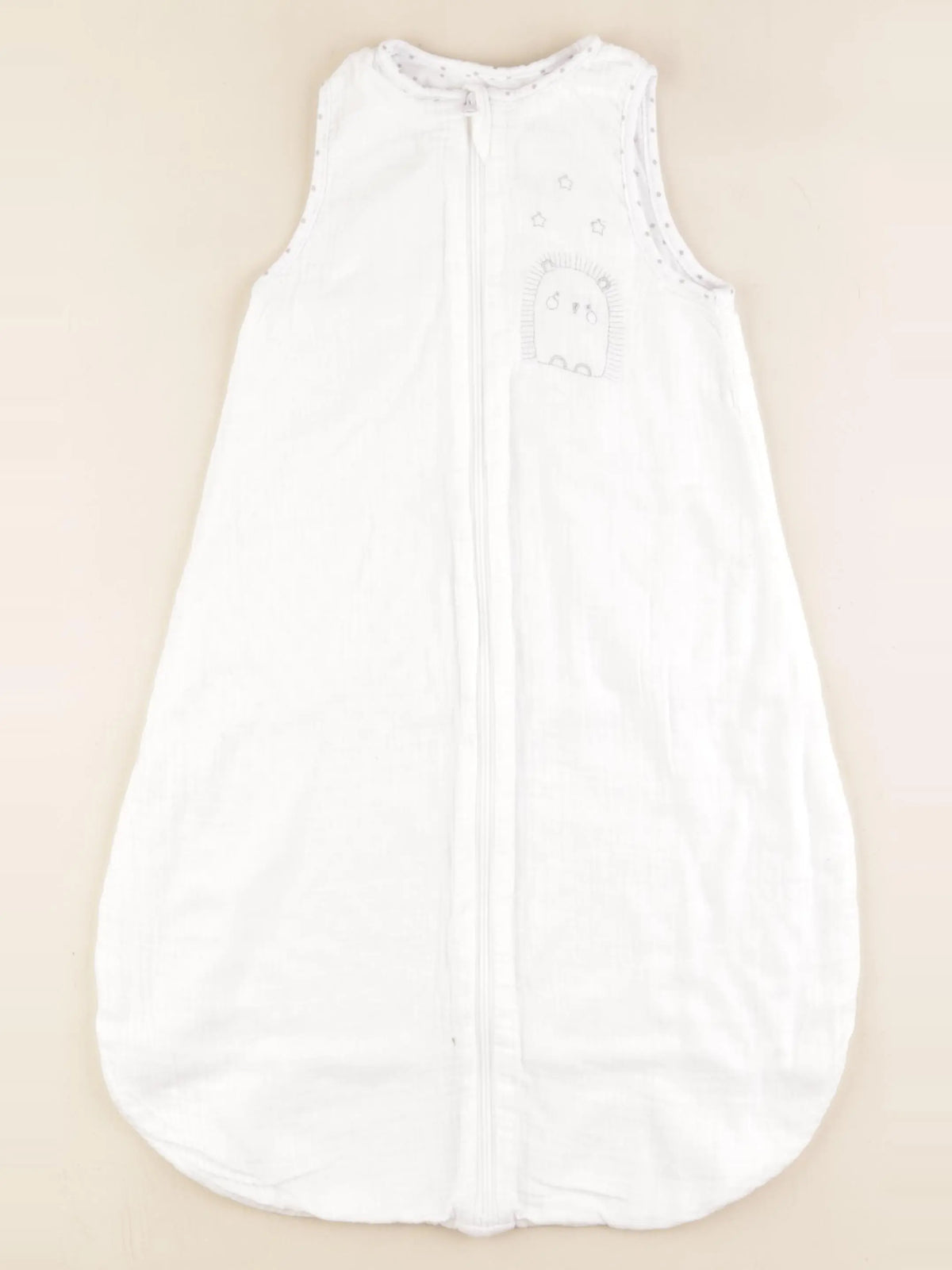 Vertbaudet - gigoteuse blanc - 0/6 mois