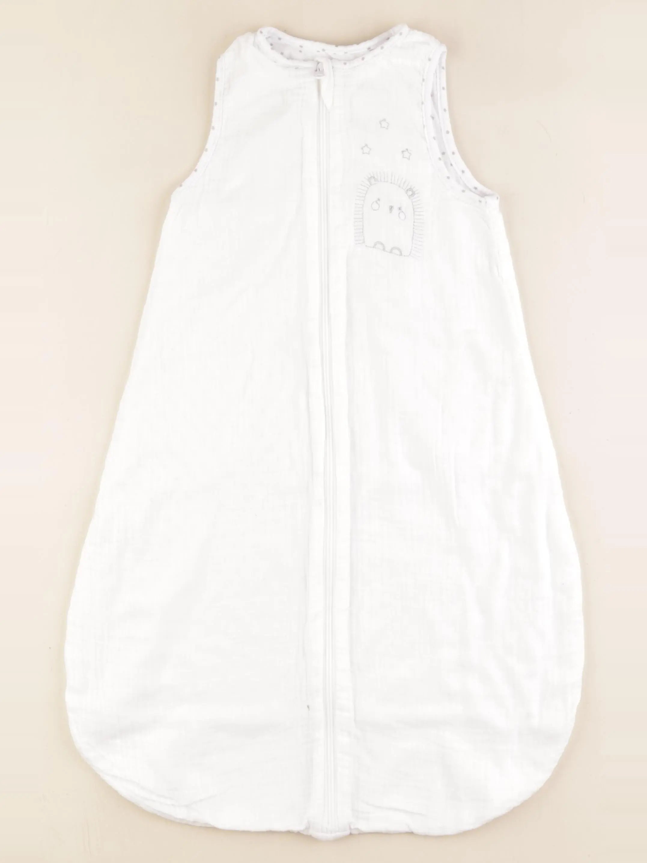 Vertbaudet - gigoteuse blanc - 0/6 mois