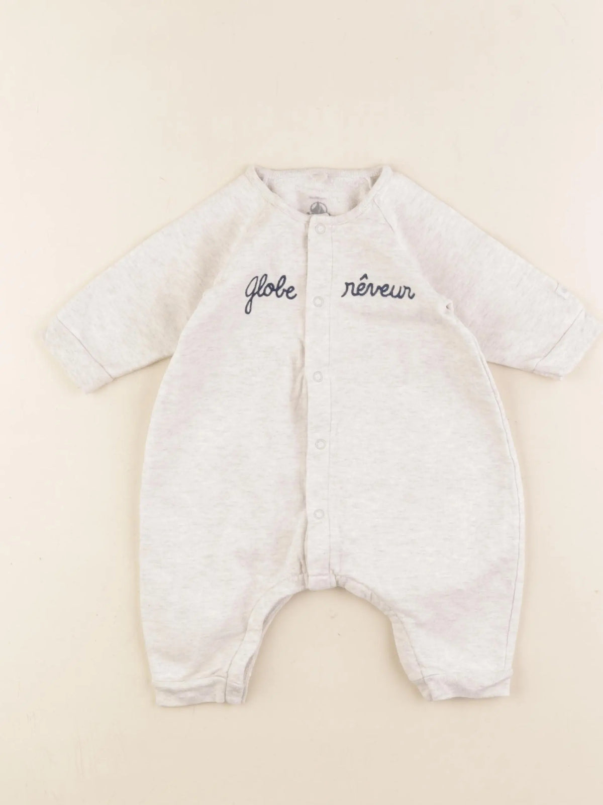 Petit Bateau - combinaison beige - 3 mois