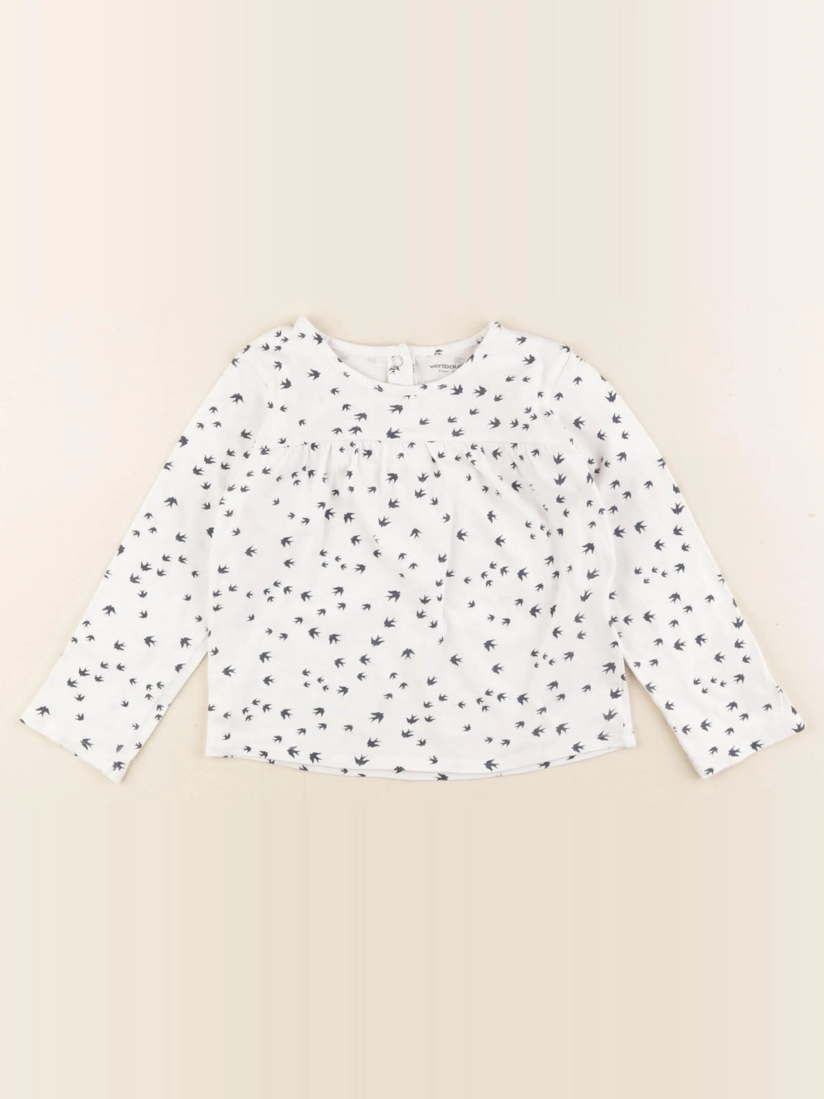 Vertbaudet - tee-shirt blanc - 3 ans